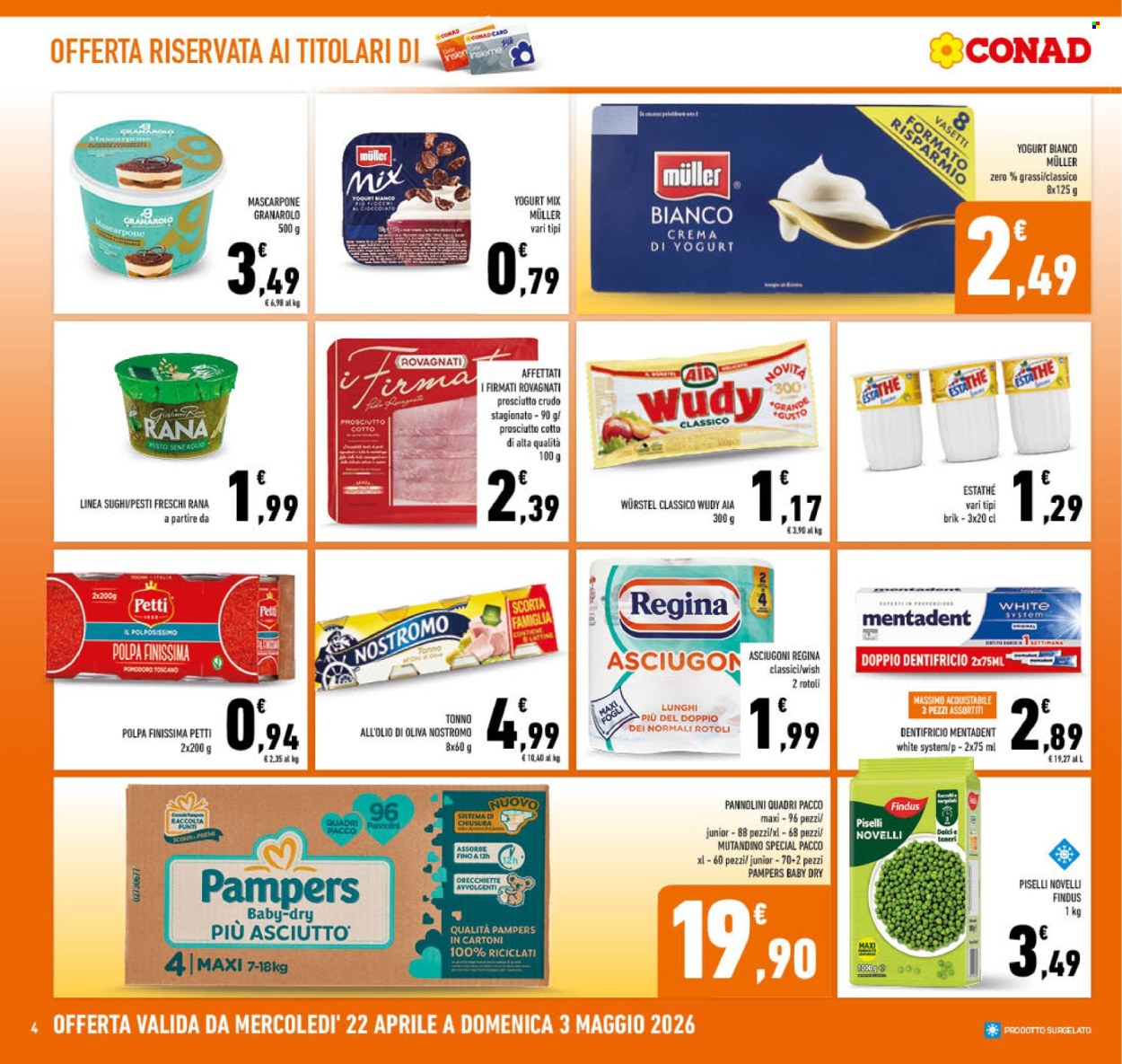 Volantino Conad - 22/4/2026 - 3/5/2026. Pagina 4