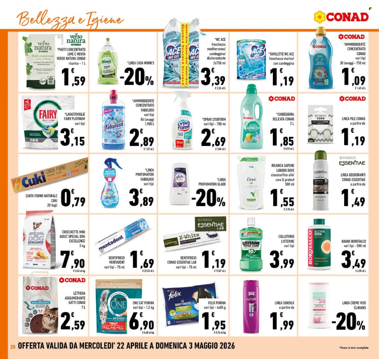 Volantino Conad - 22/4/2026 - 3/5/2026. Pagina 20