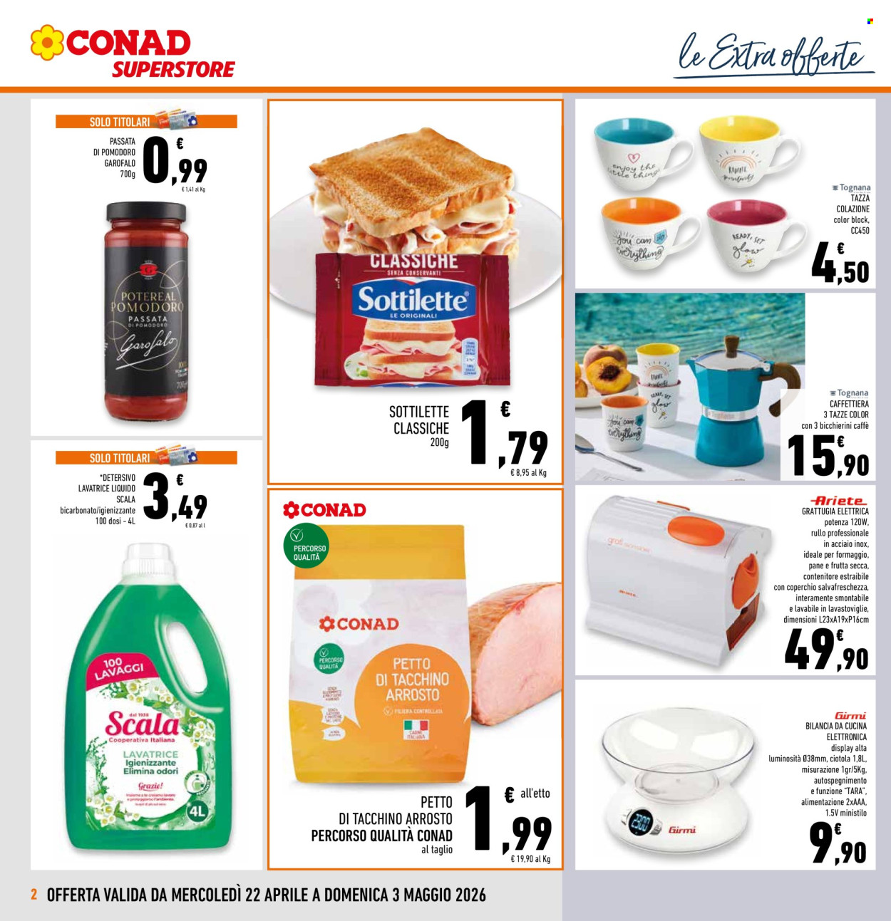 Volantino Conad Superstore - 22/4/2026 - 3/5/2026. Pagina 2