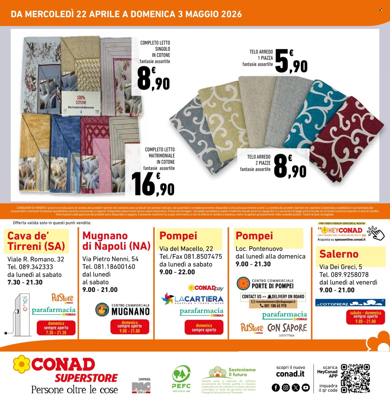 Volantino Conad Superstore - 22/4/2026 - 3/5/2026. Pagina 4