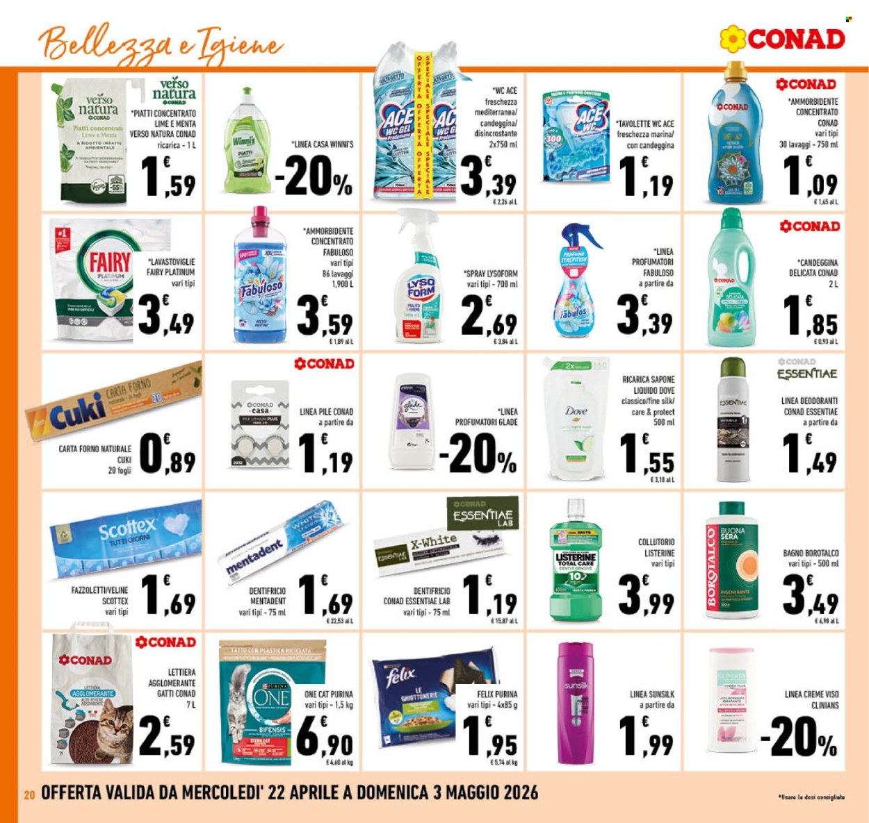 Volantino Conad - 22/4/2026 - 3/5/2026. Pagina 20