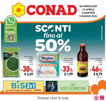 Volantino Conad - 22/4/2026 - 5/5/2026.