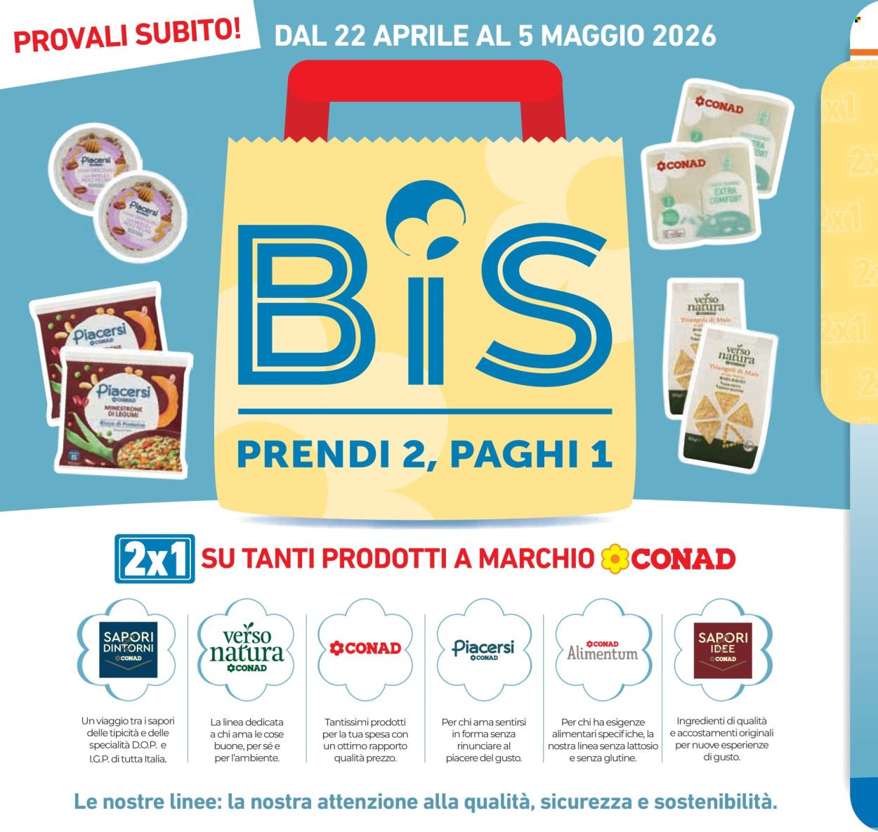Volantino Conad Superstore - 22/4/2026 - 5/5/2026. Pagina 2