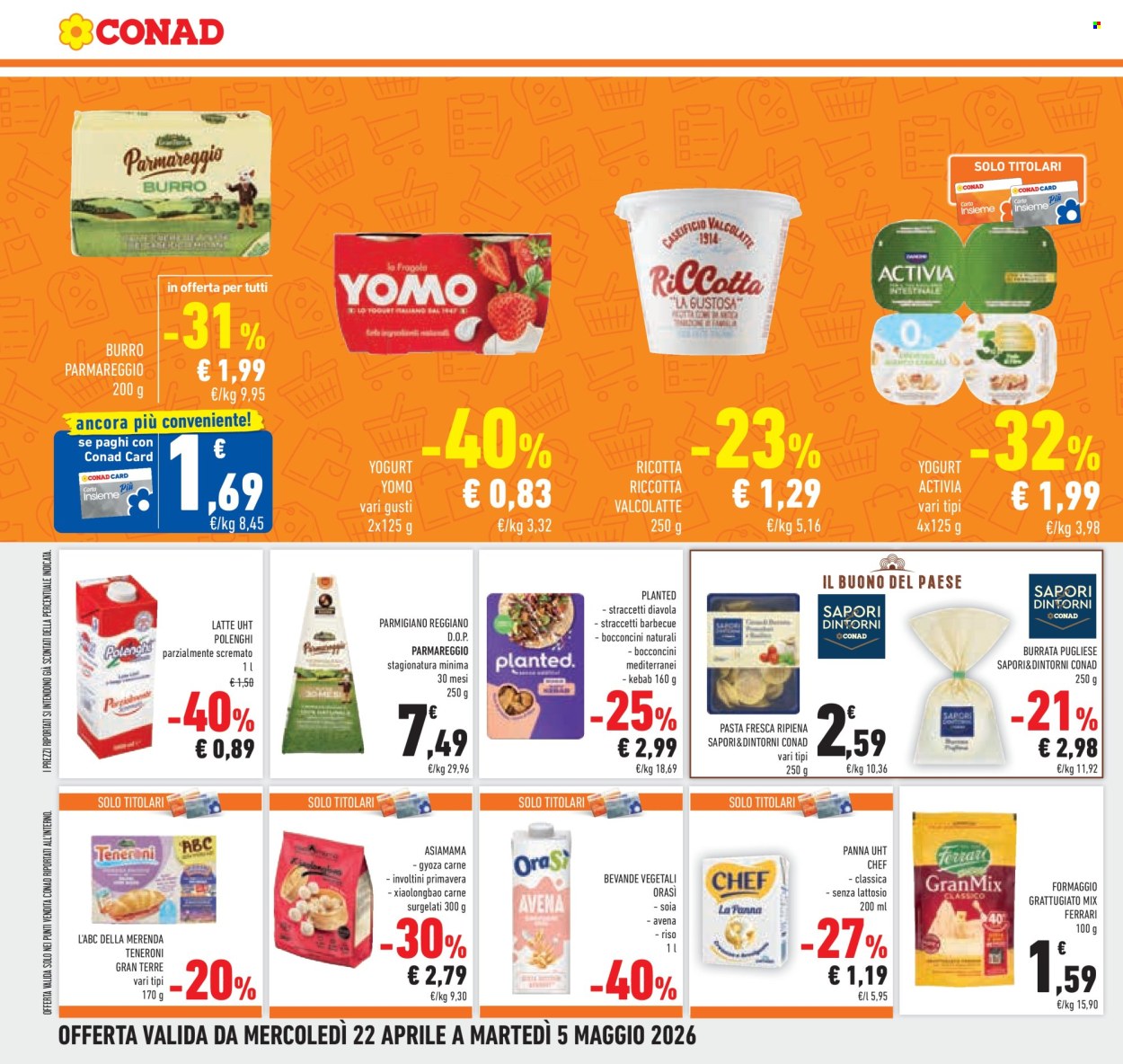 Volantino Conad - 22/4/2026 - 5/5/2026. Pagina 20