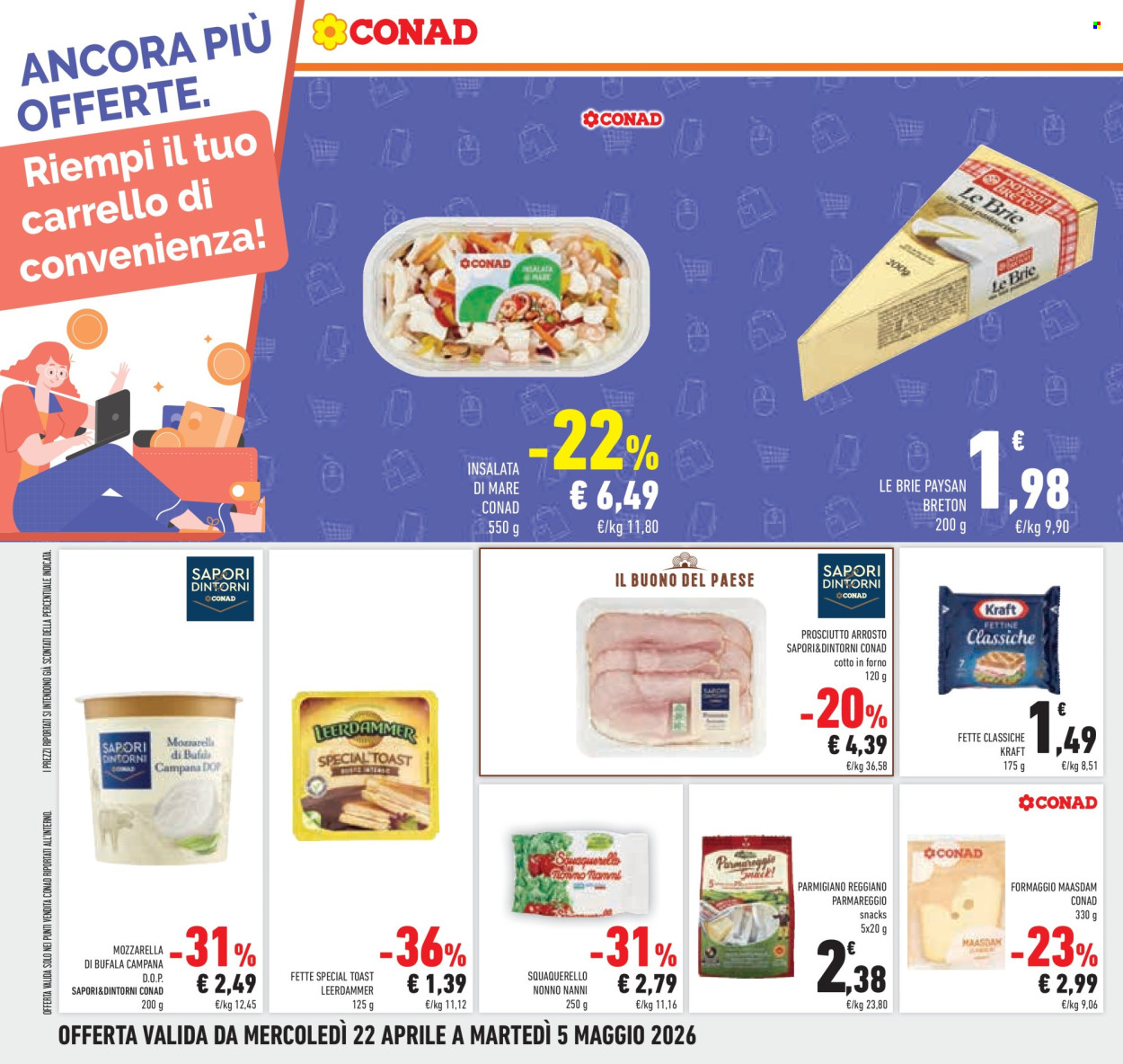 Volantino Conad - 22/4/2026 - 5/5/2026. Pagina 28