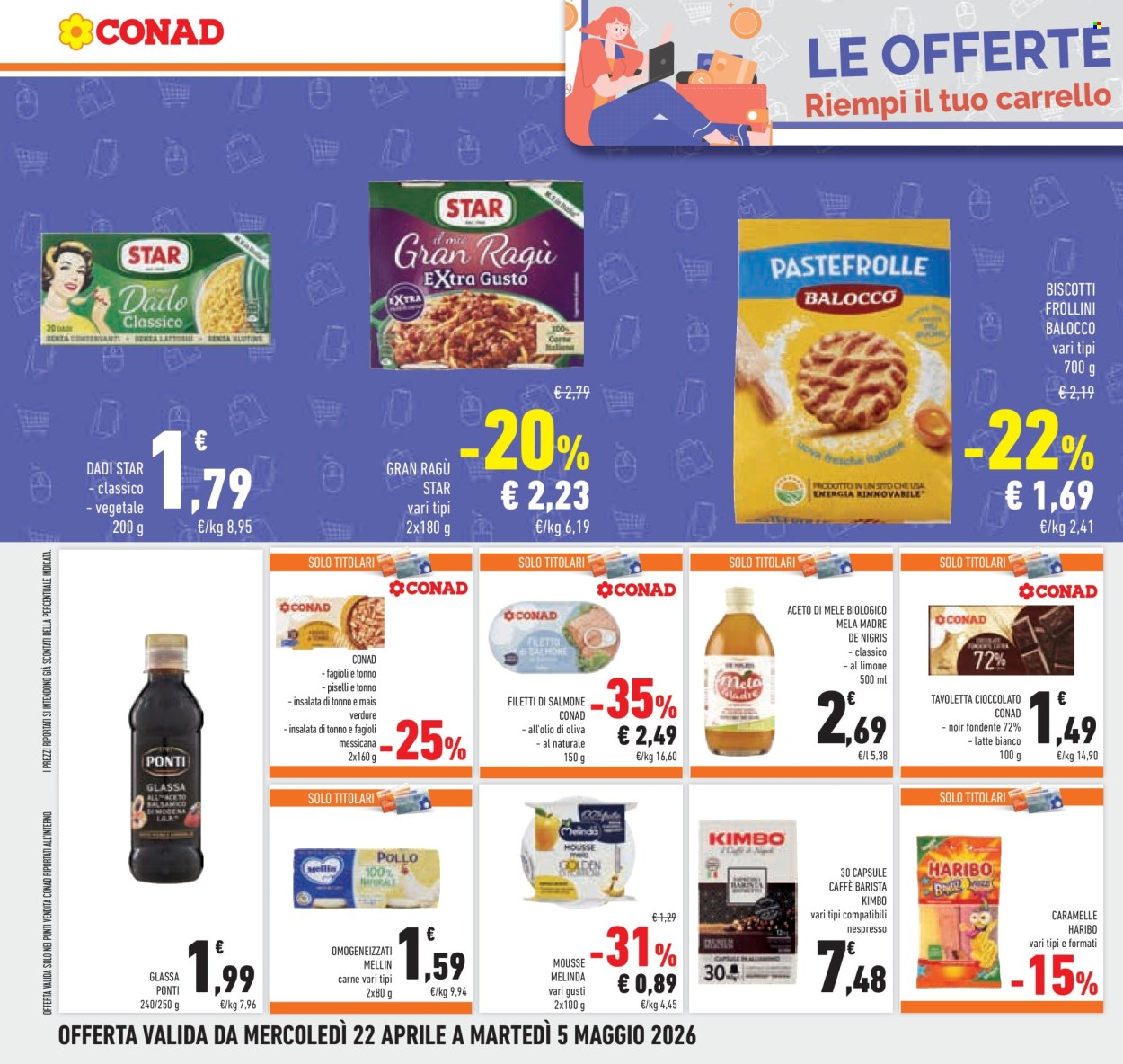 Volantino Conad - 22/4/2026 - 5/5/2026. Pagina 30