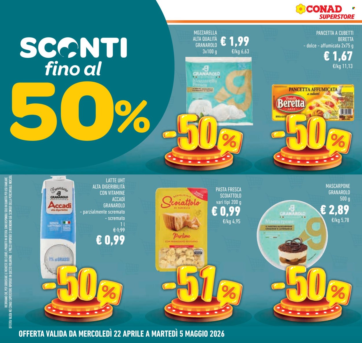 Volantino Conad Superstore - 22/4/2026 - 5/5/2026. Pagina 2