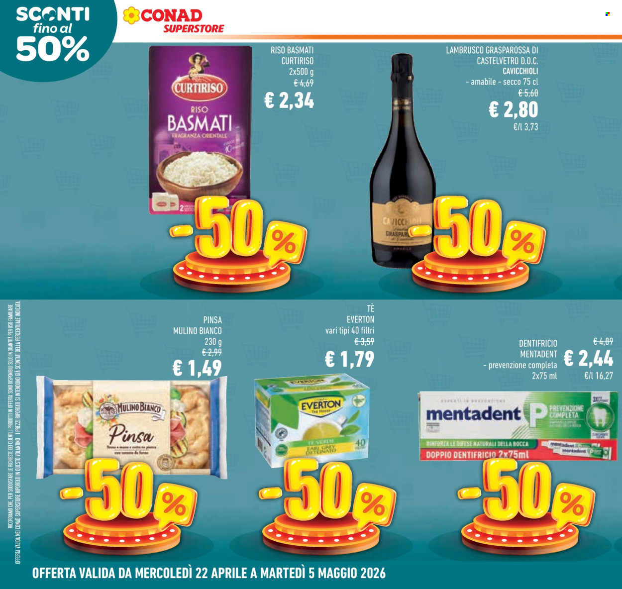 Volantino Conad Superstore - 22/4/2026 - 5/5/2026. Pagina 4
