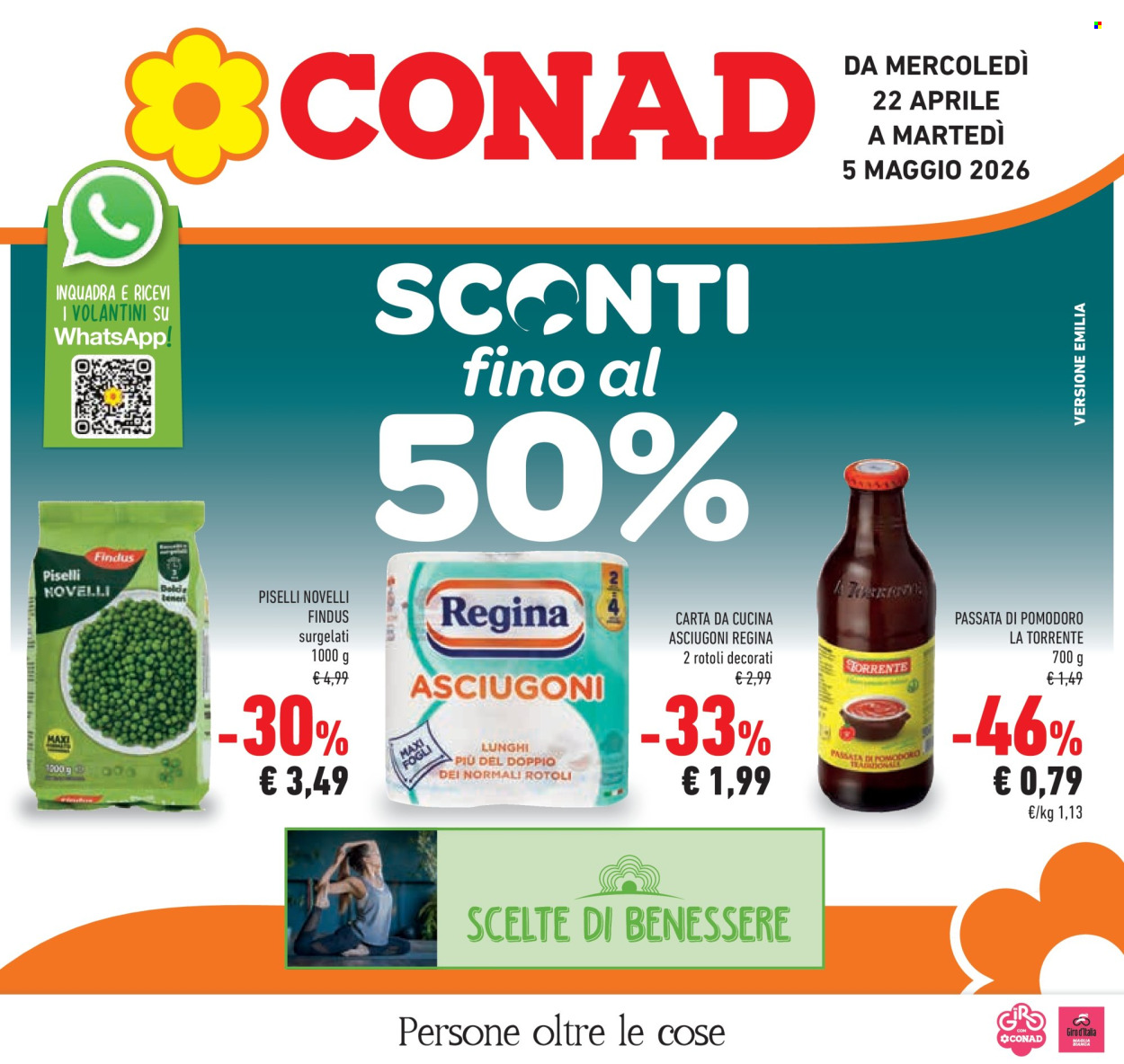 Volantino Conad - 22/4/2026 - 5/5/2026. Pagina 1