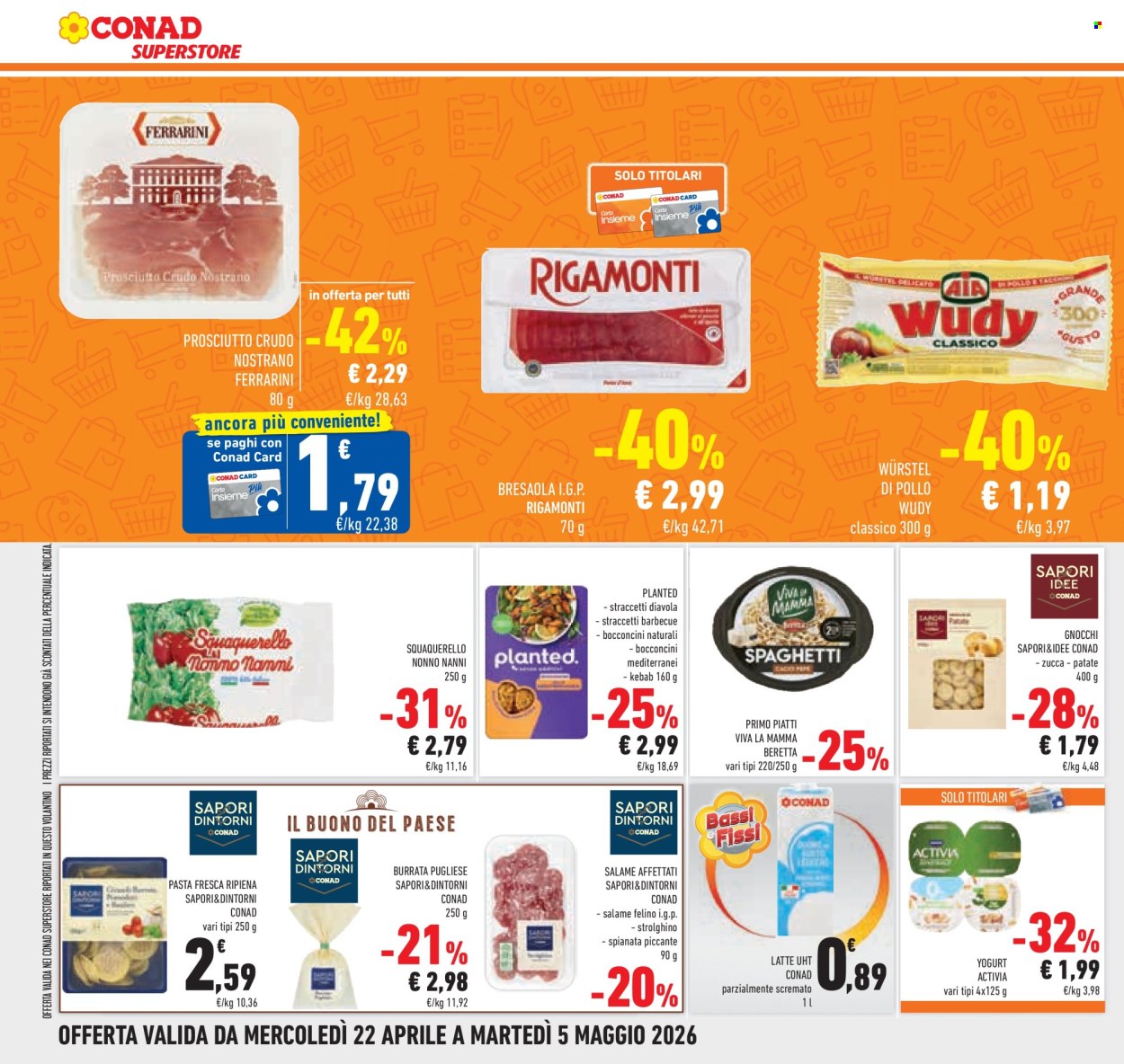 Volantino Conad Superstore - 22/4/2026 - 5/5/2026. Pagina 20