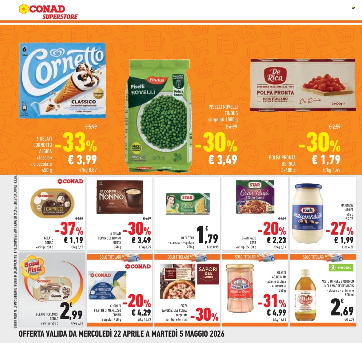 Volantino Conad Superstore - 22/4/2026 - 5/5/2026. Pagina 22