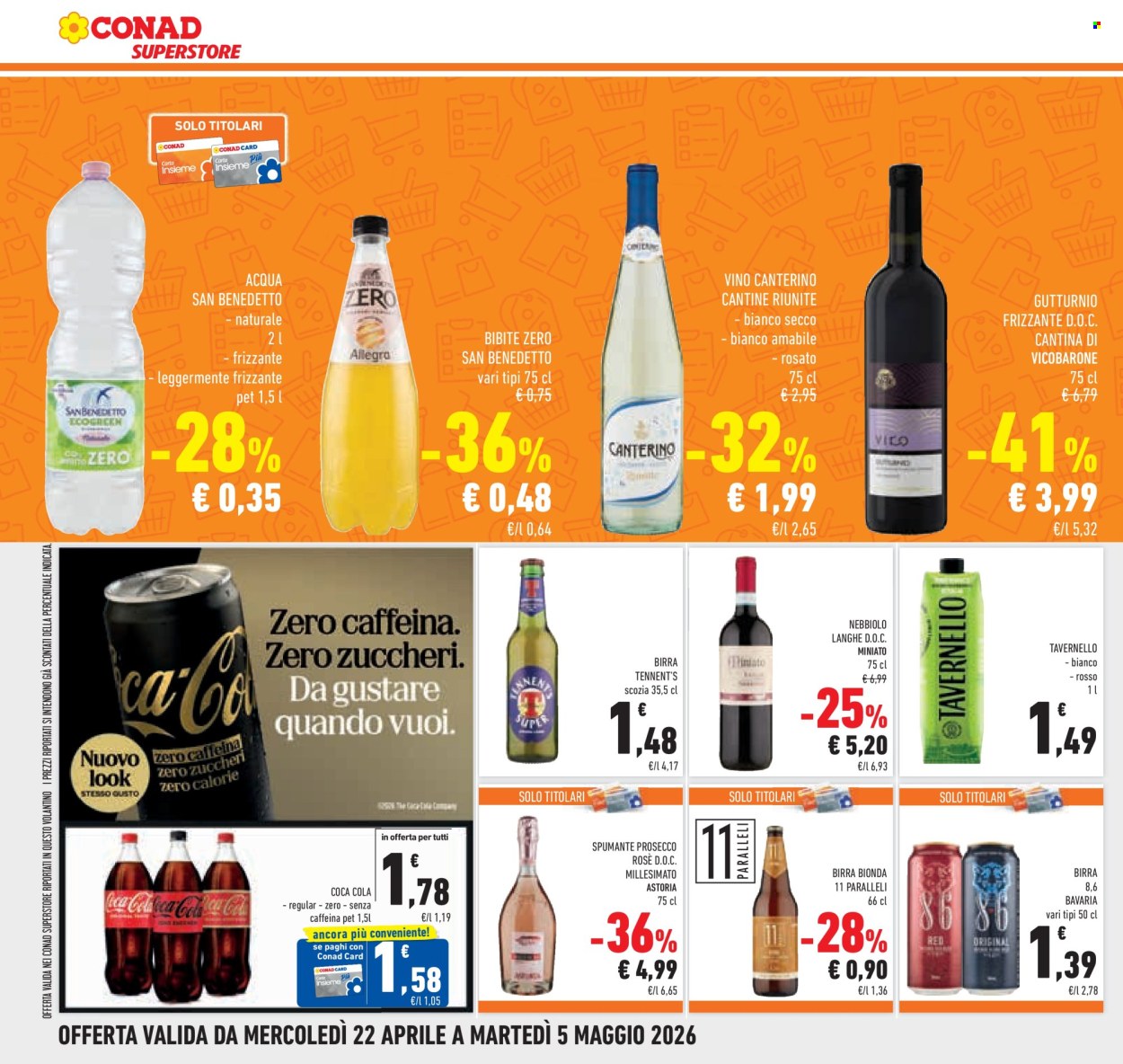 Volantino Conad Superstore - 22/4/2026 - 5/5/2026. Pagina 26