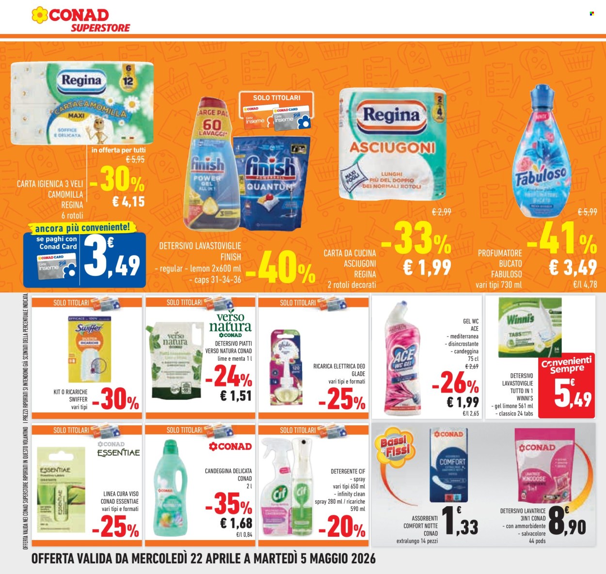 Volantino Conad Superstore - 22/4/2026 - 5/5/2026. Pagina 28