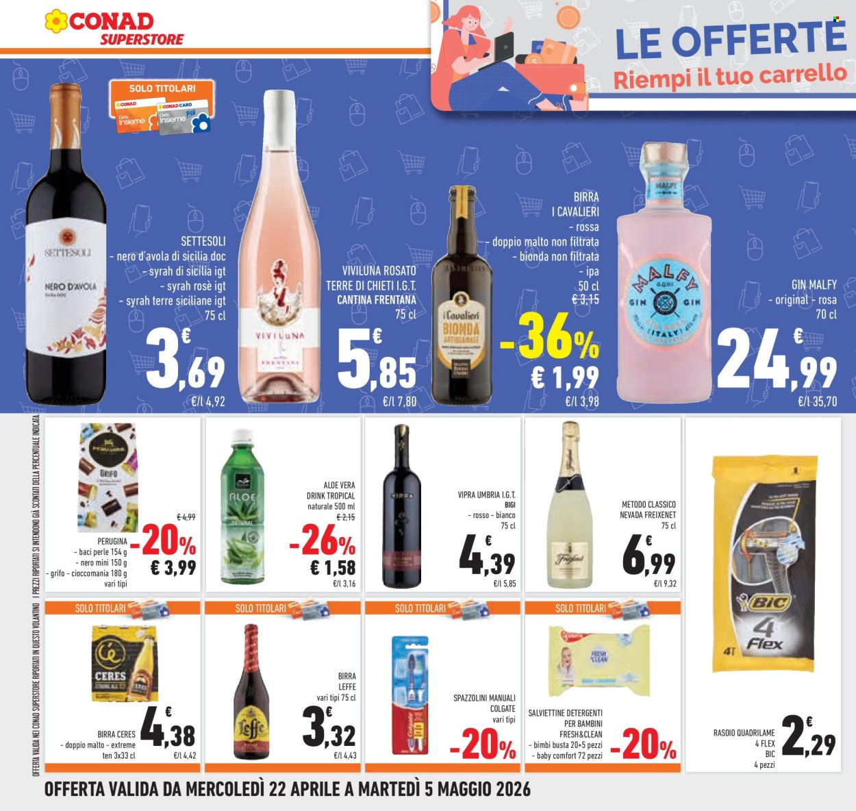 Volantino Conad Superstore - 22/4/2026 - 5/5/2026. Pagina 34