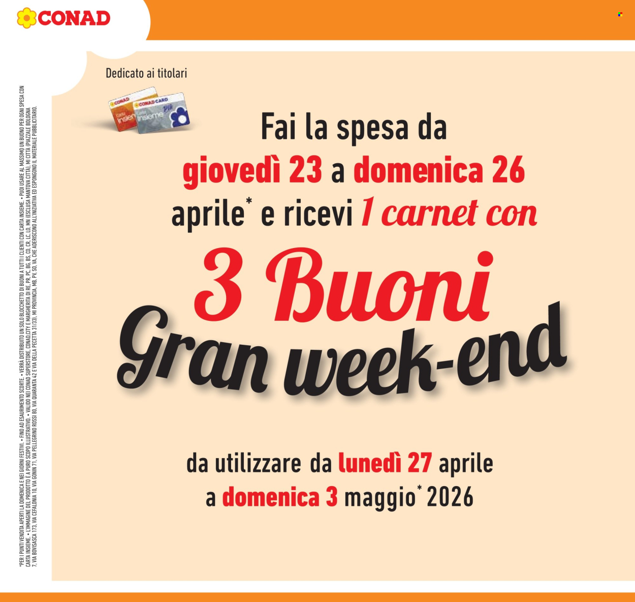 Volantino Conad - 22/4/2026 - 5/5/2026. Pagina 32