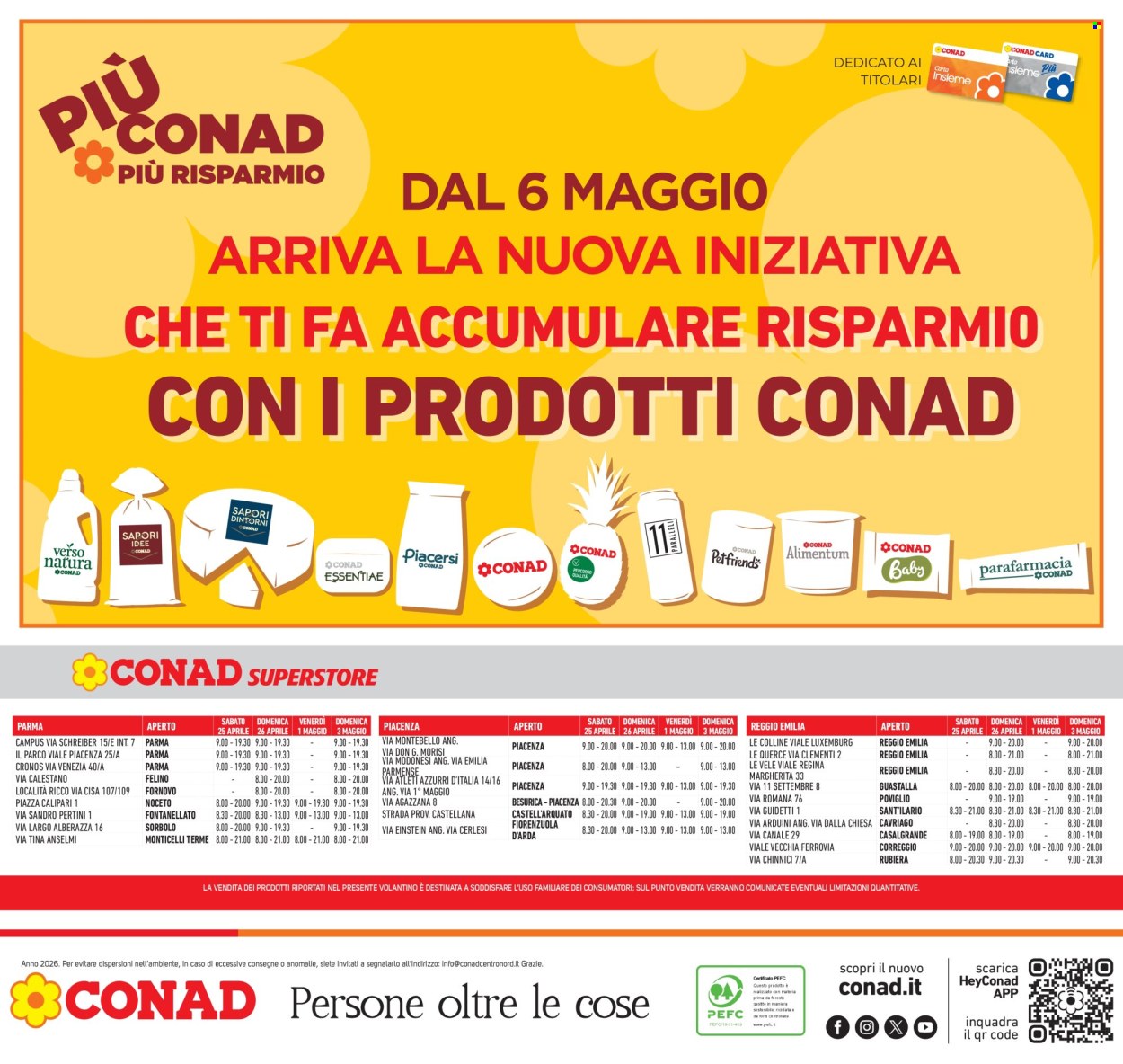 Volantino Conad Superstore - 22/4/2026 - 5/5/2026. Pagina 48