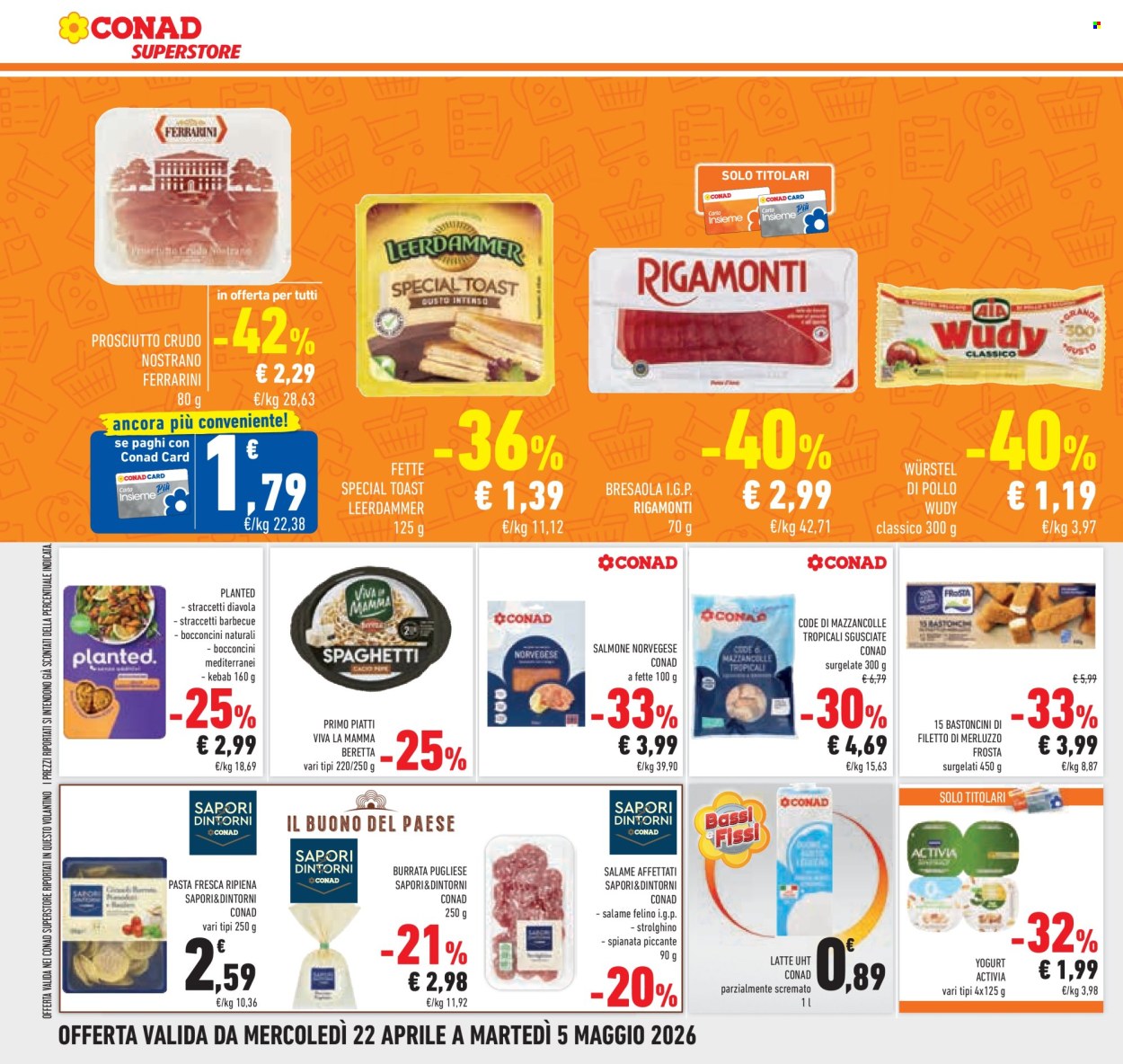 Volantino Conad Superstore - 22/4/2026 - 5/5/2026. Pagina 26