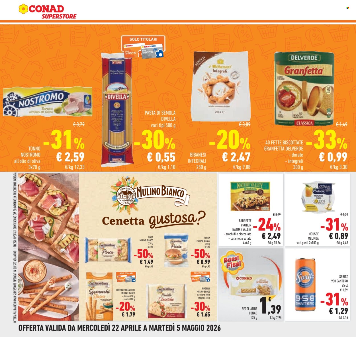 Volantino Conad Superstore - 22/4/2026 - 5/5/2026. Pagina 30