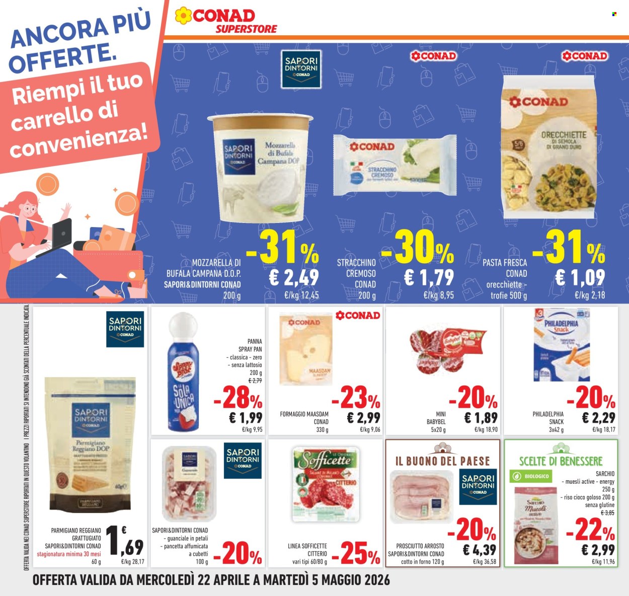 Volantino Conad Superstore - 22/4/2026 - 5/5/2026. Pagina 36