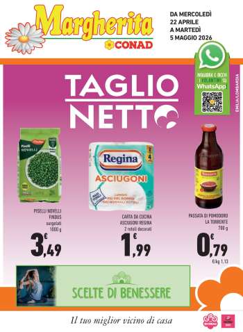 Volantino Margherita Conad - 22/4/2026 - 5/5/2026.