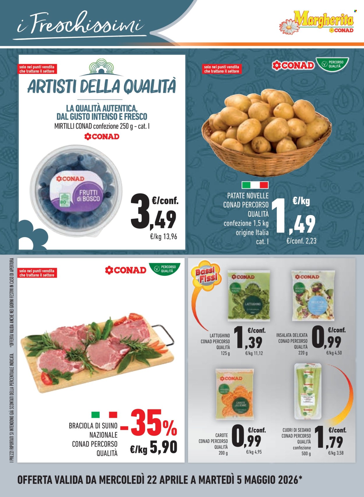 Volantino Margherita Conad - 22/4/2026 - 5/5/2026. Pagina 12