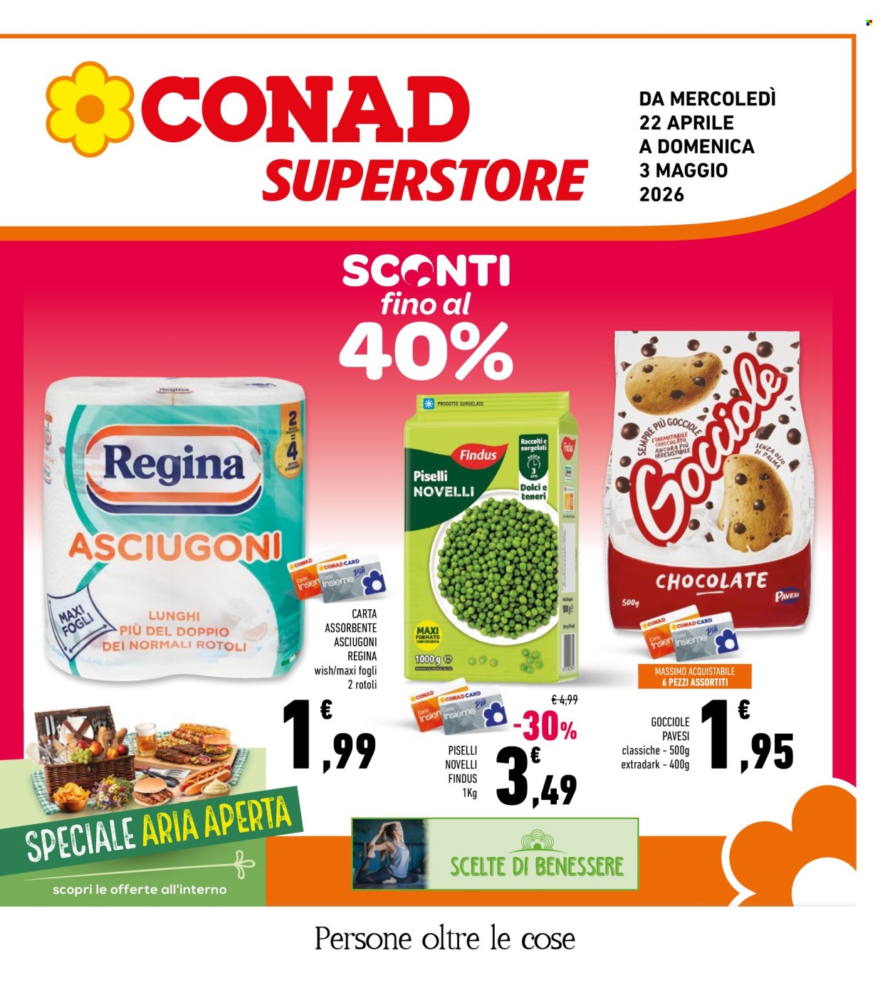 Volantino Conad Superstore - 22/4/2026 - 3/5/2026. Pagina 1