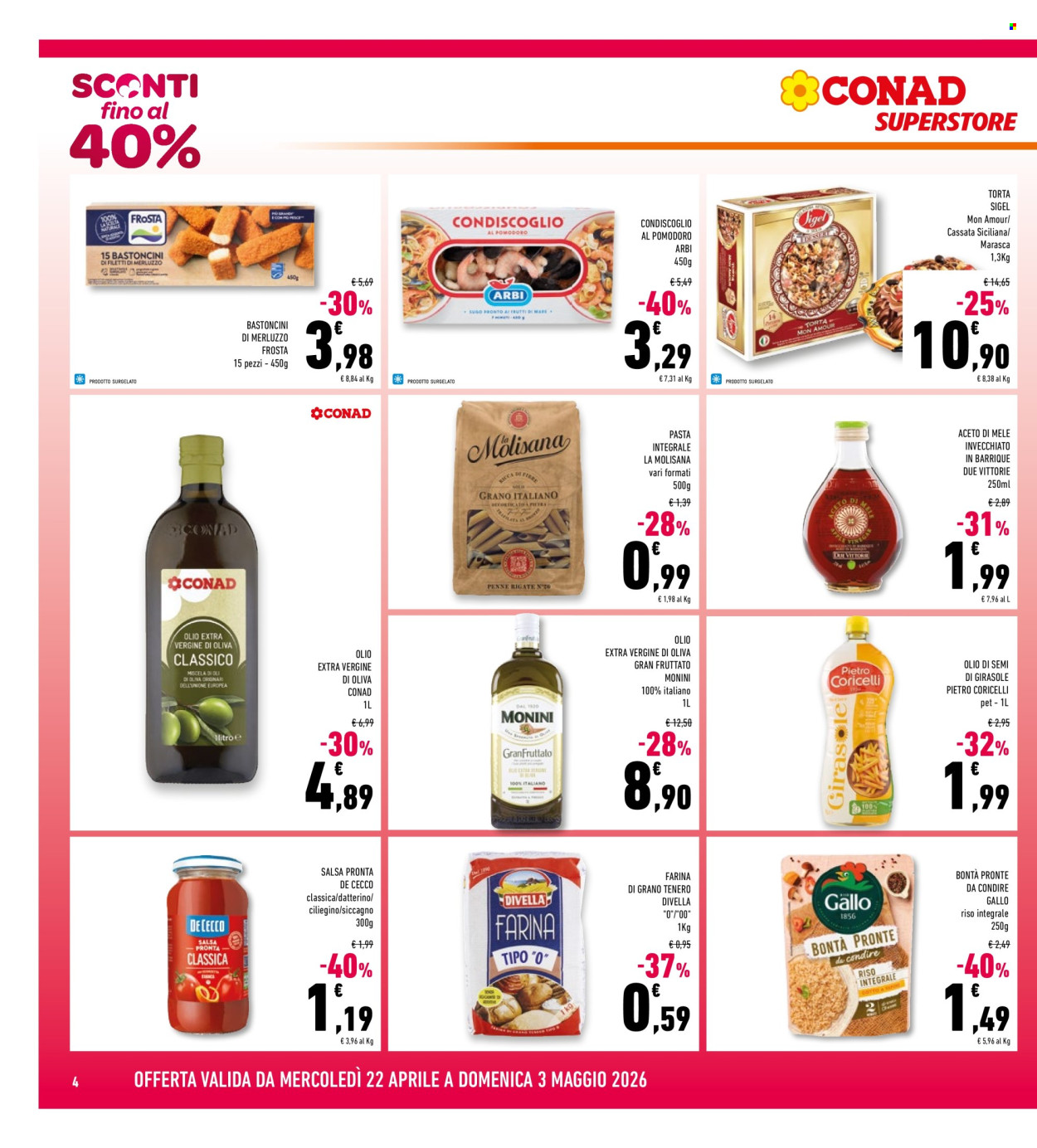 Volantino Conad Superstore - 22/4/2026 - 3/5/2026. Pagina 4