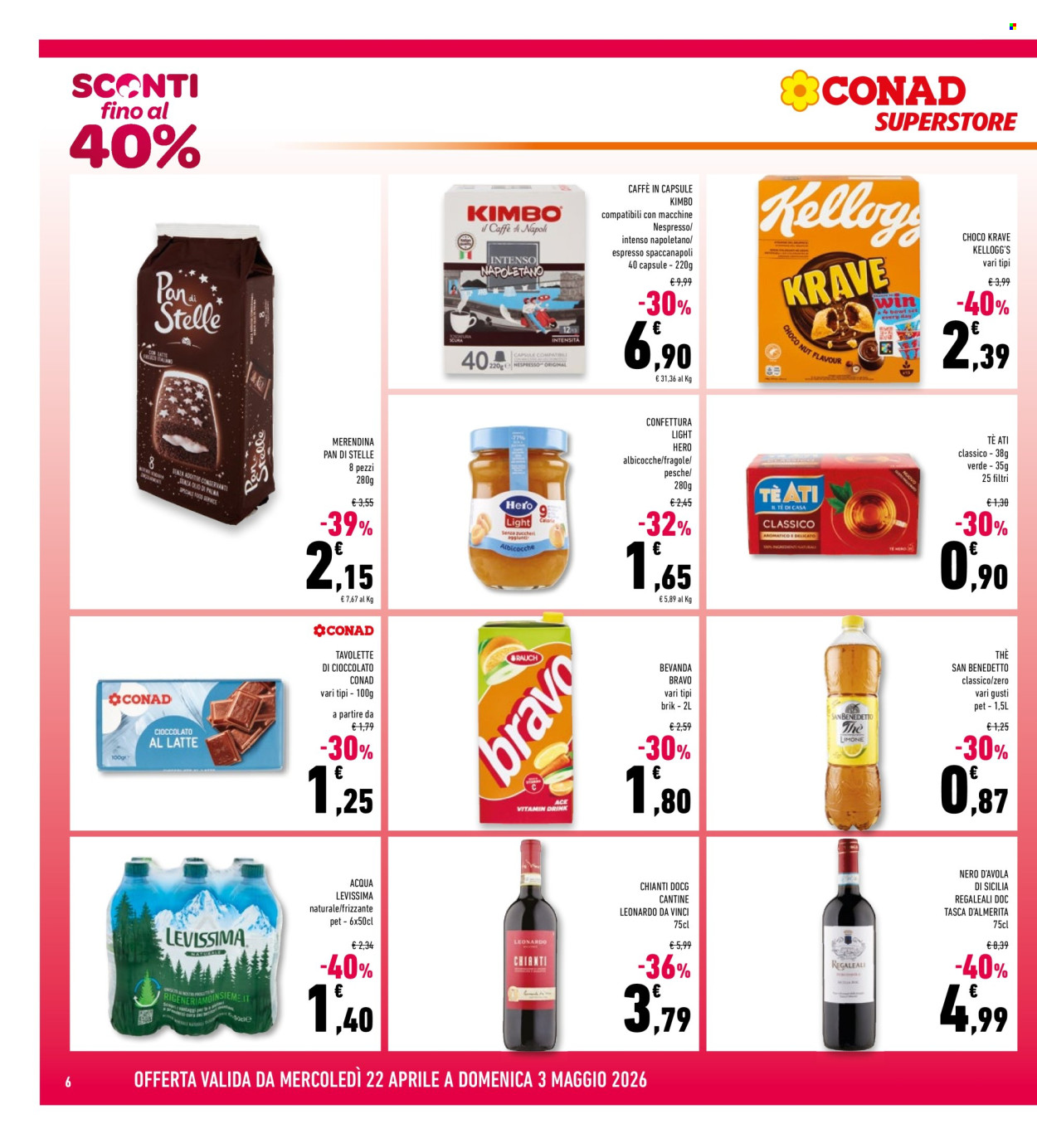 Volantino Conad Superstore - 22/4/2026 - 3/5/2026. Pagina 6