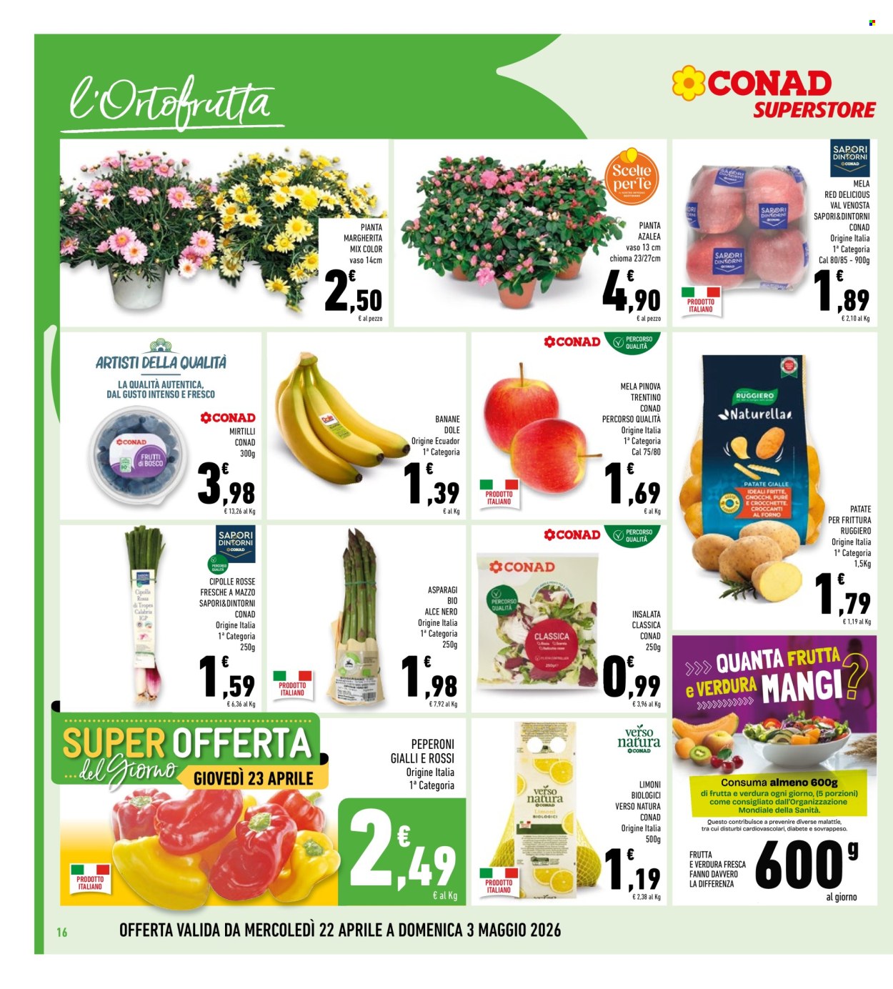 Volantino Conad Superstore - 22/4/2026 - 3/5/2026. Pagina 16