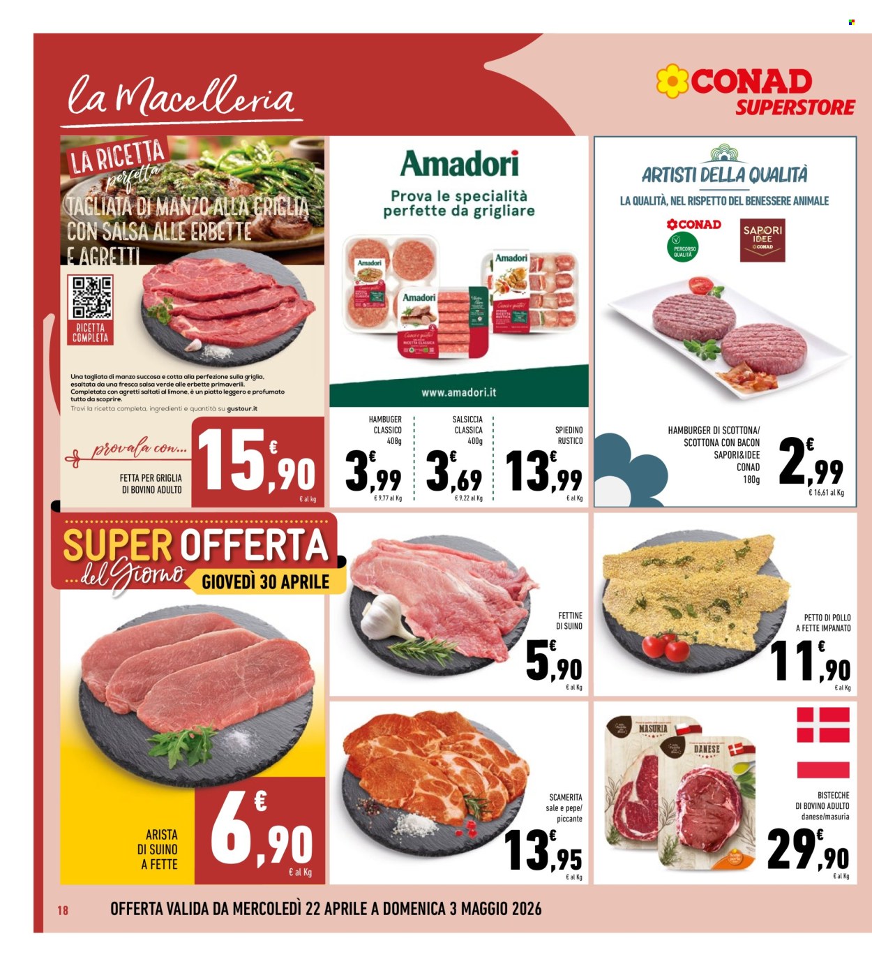 Volantino Conad Superstore - 22/4/2026 - 3/5/2026. Pagina 18