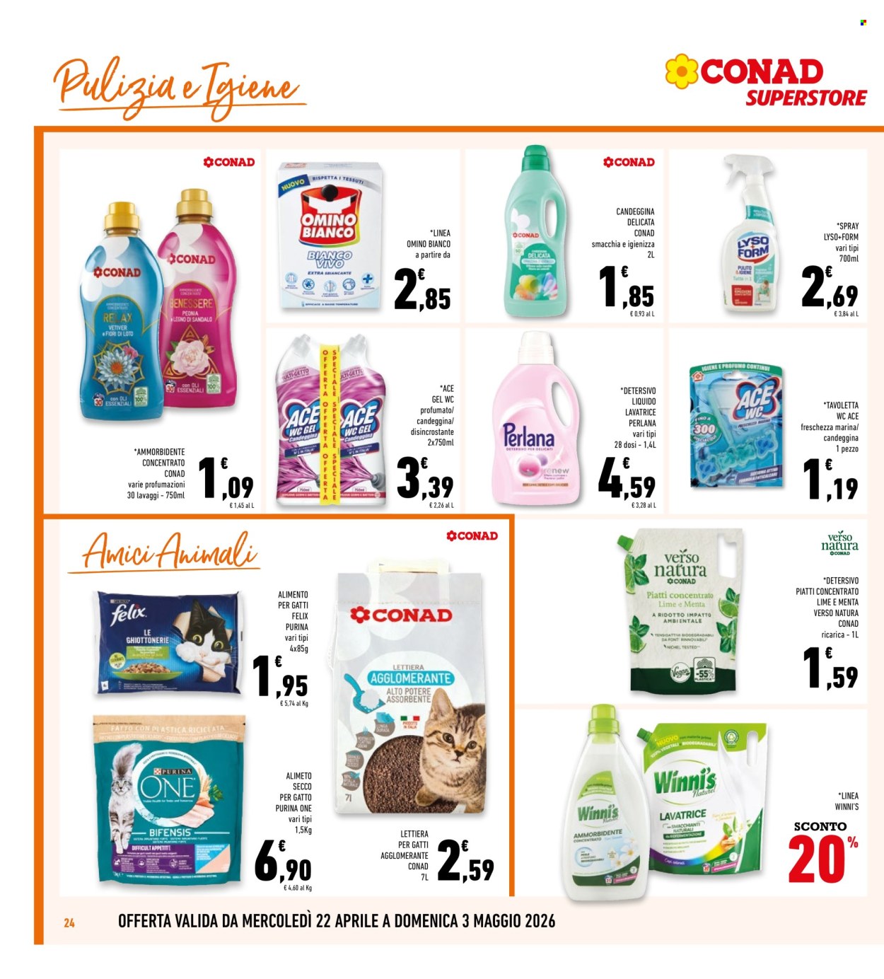 Volantino Conad Superstore - 22/4/2026 - 3/5/2026. Pagina 24