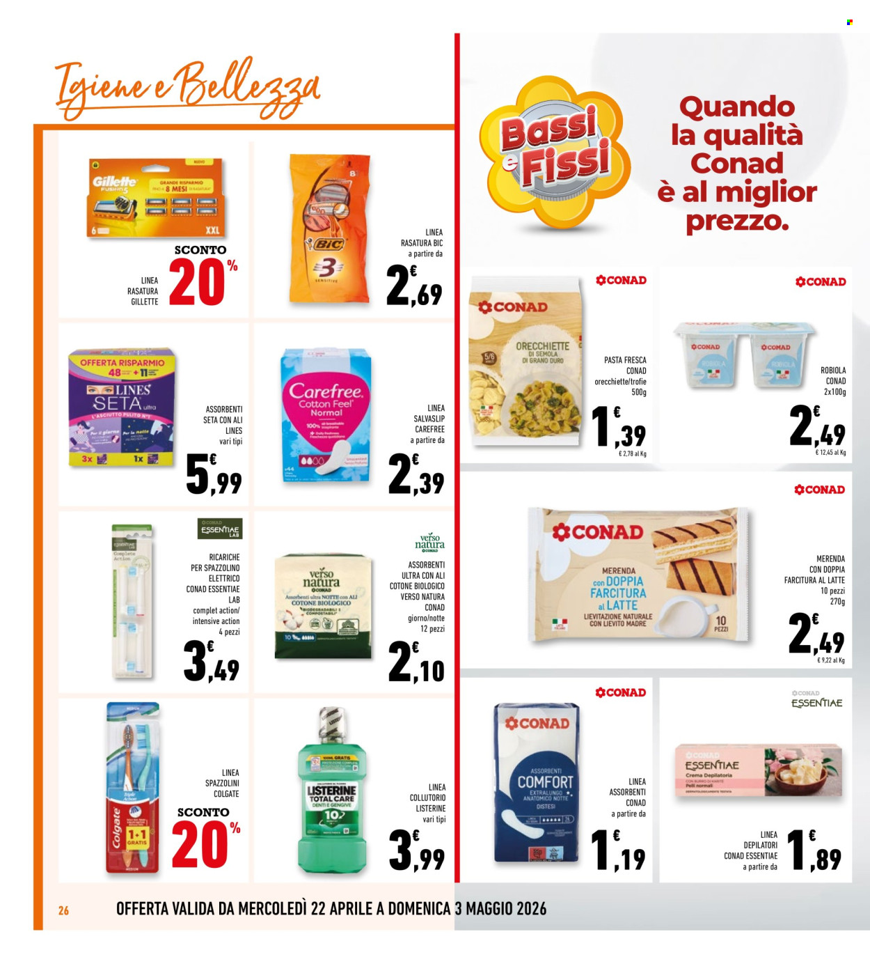 Volantino Conad Superstore - 22/4/2026 - 3/5/2026. Pagina 26