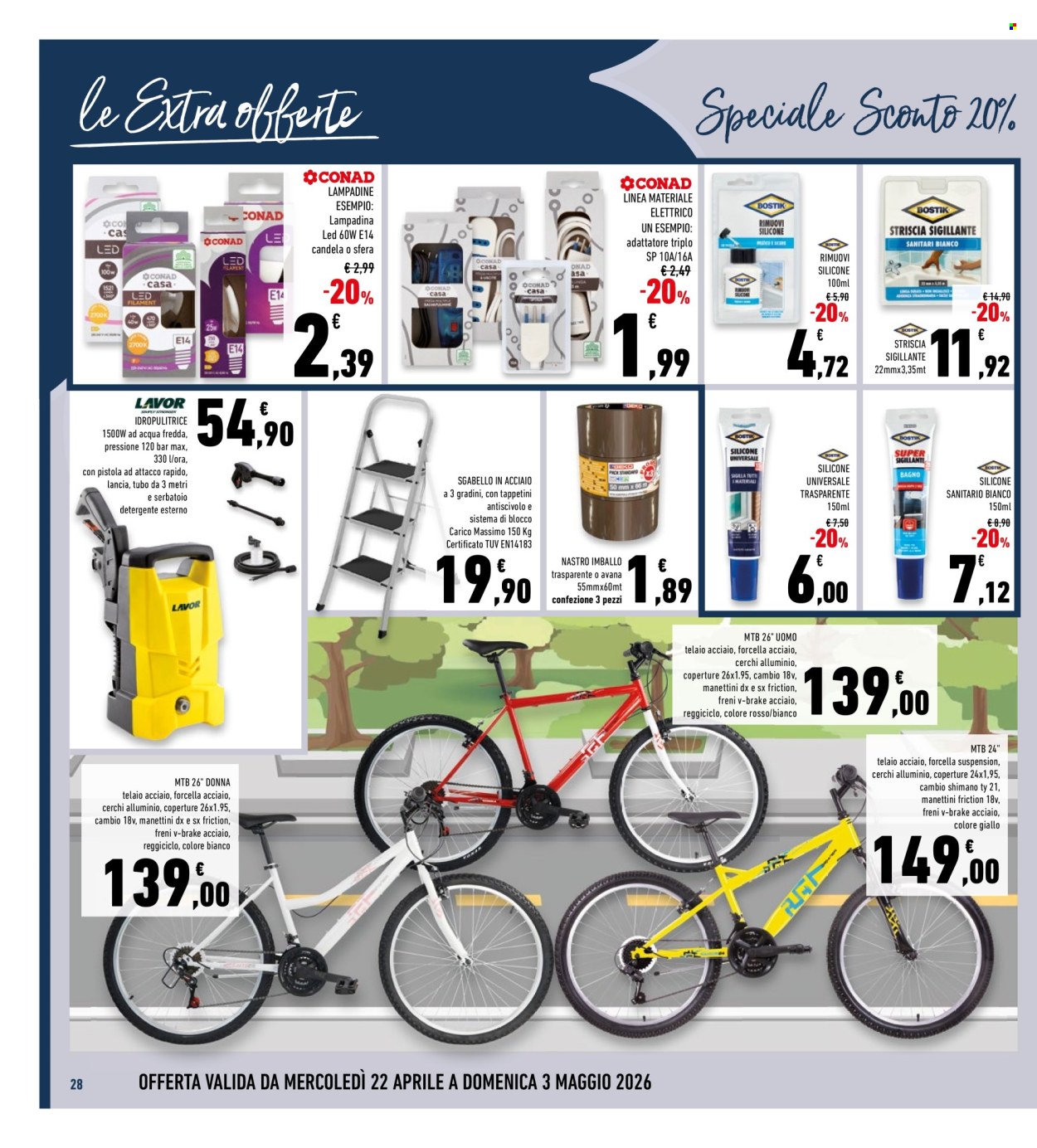 Volantino Conad Superstore - 22/4/2026 - 3/5/2026. Pagina 28