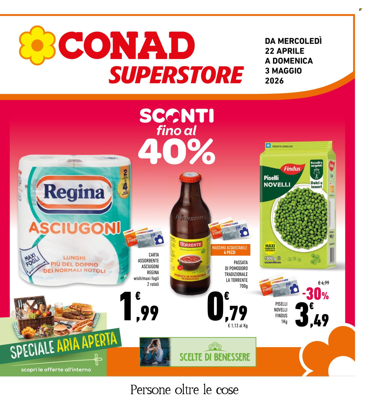 Volantino Conad - 22/4/2026 - 3/5/2026. Pagina 1