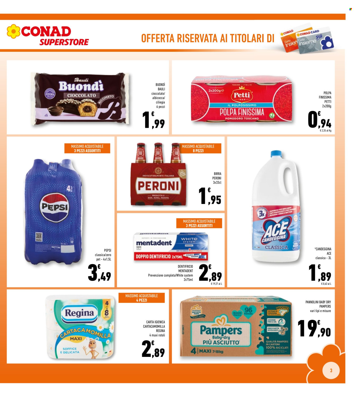 Volantino Conad - 22/4/2026 - 3/5/2026. Pagina 3