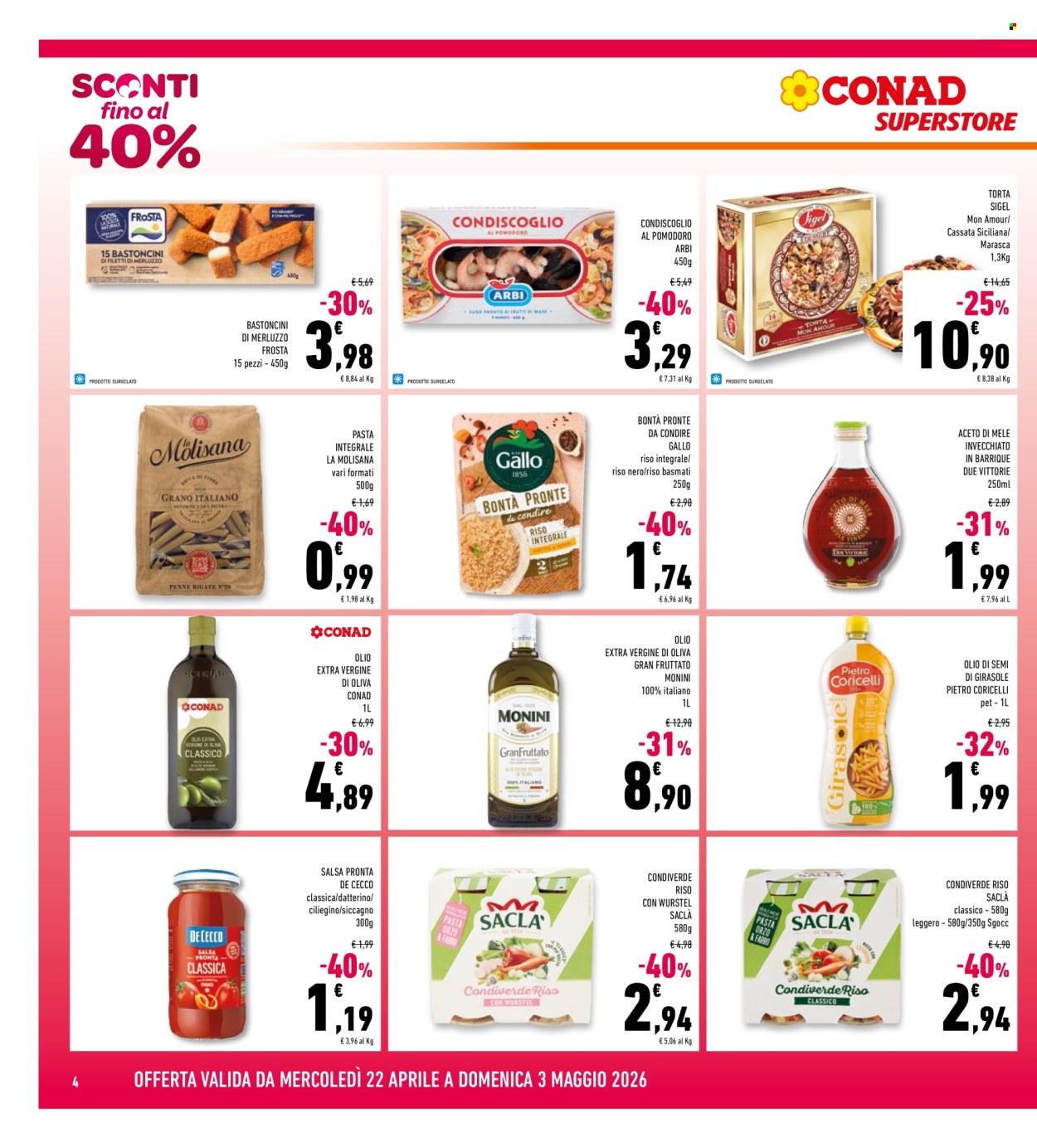 Volantino Conad - 22/4/2026 - 3/5/2026. Pagina 4