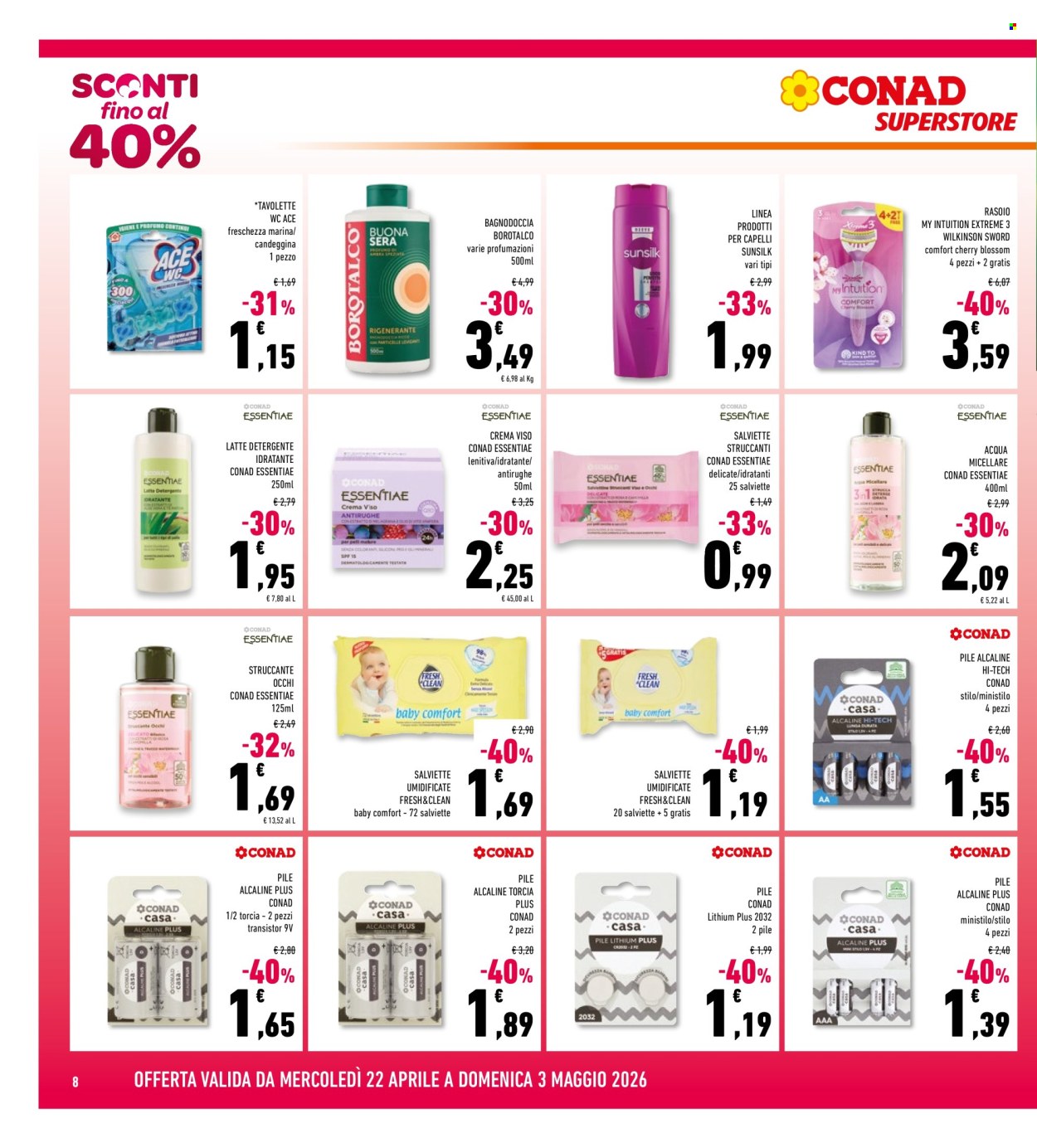 Volantino Conad - 22/4/2026 - 3/5/2026. Pagina 8