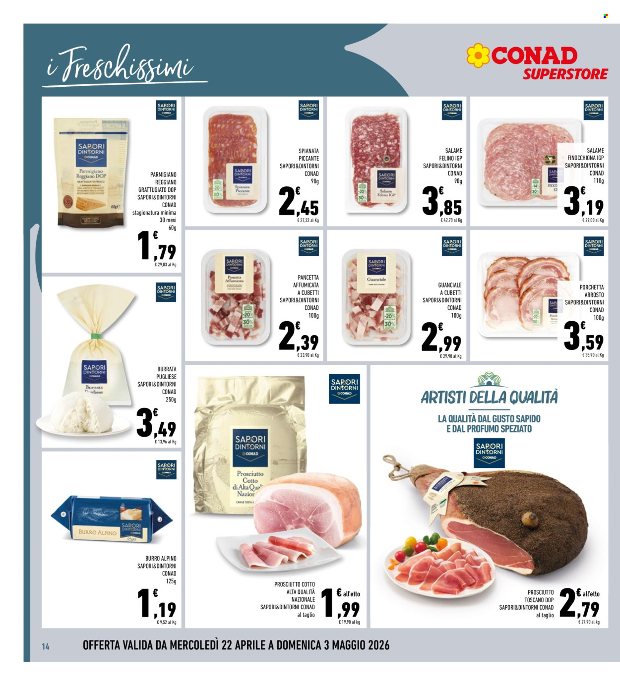 Volantino Conad - 22/4/2026 - 3/5/2026. Pagina 14