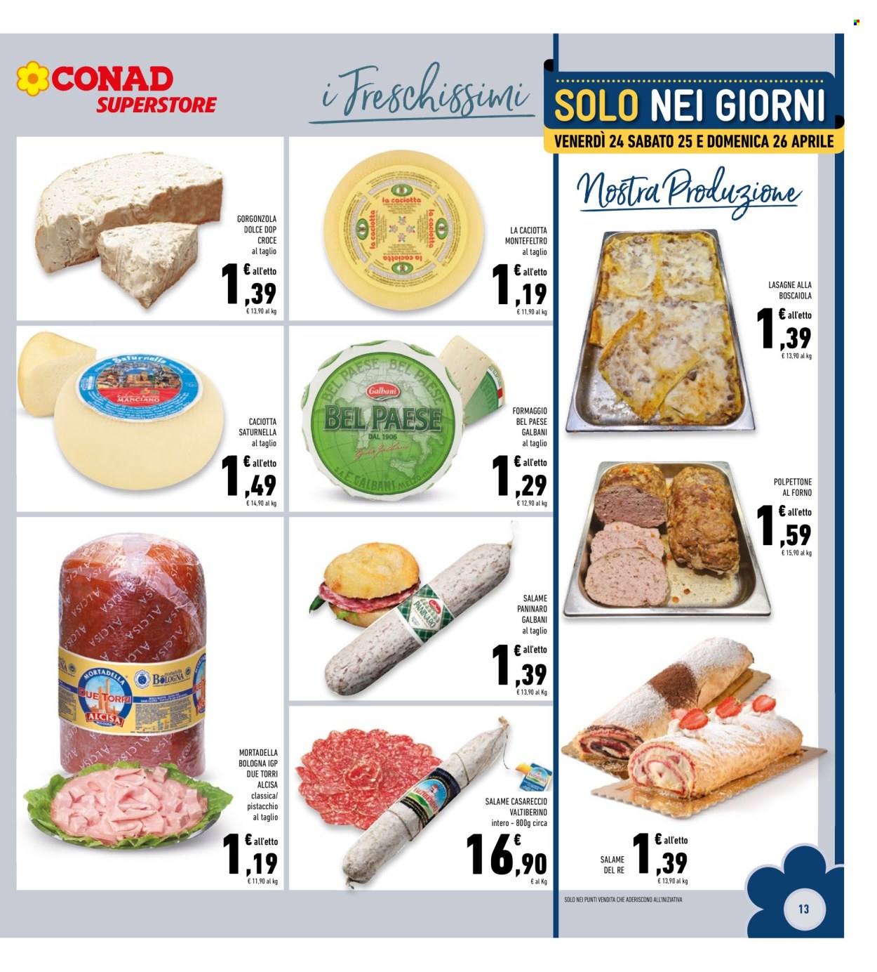 Volantino Conad Superstore - 22/4/2026 - 3/5/2026. Pagina 13