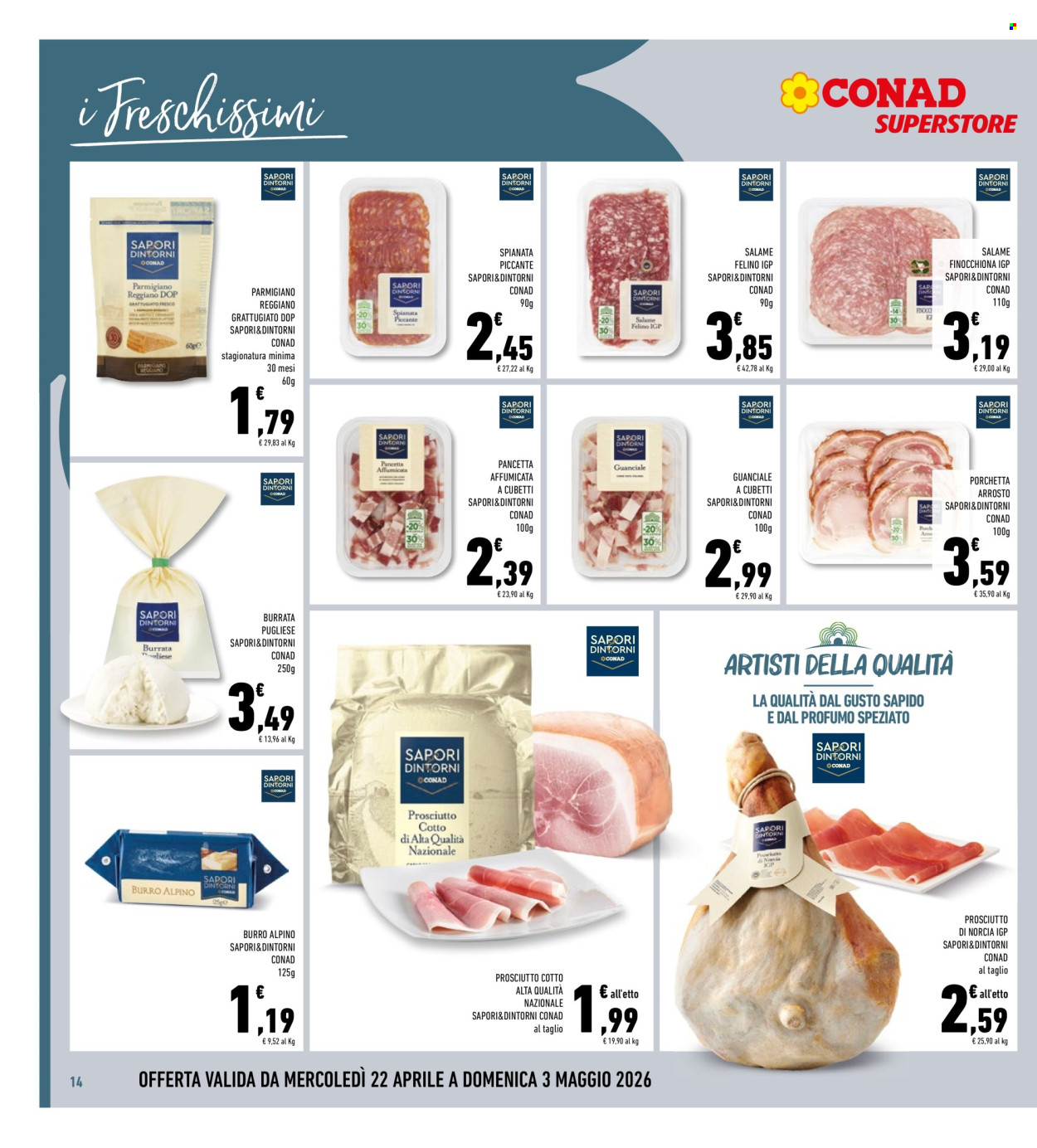 Volantino Conad Superstore - 22/4/2026 - 3/5/2026. Pagina 14