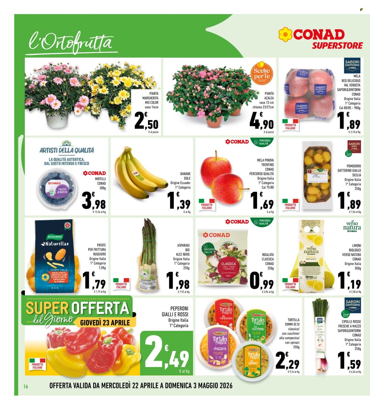 Volantino Conad - 22/4/2026 - 3/5/2026. Pagina 16
