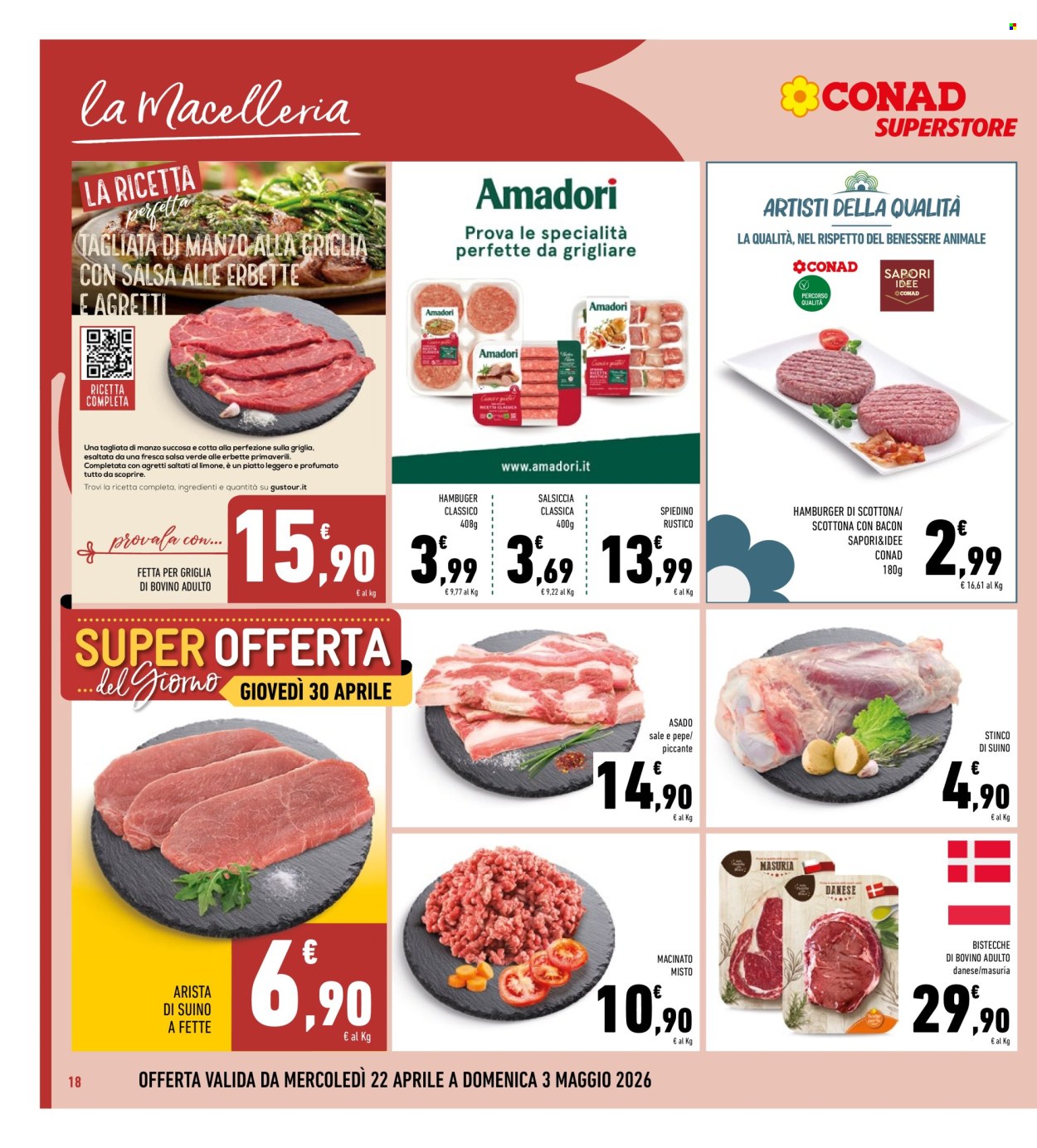 Volantino Conad Superstore - 22/4/2026 - 3/5/2026. Pagina 18