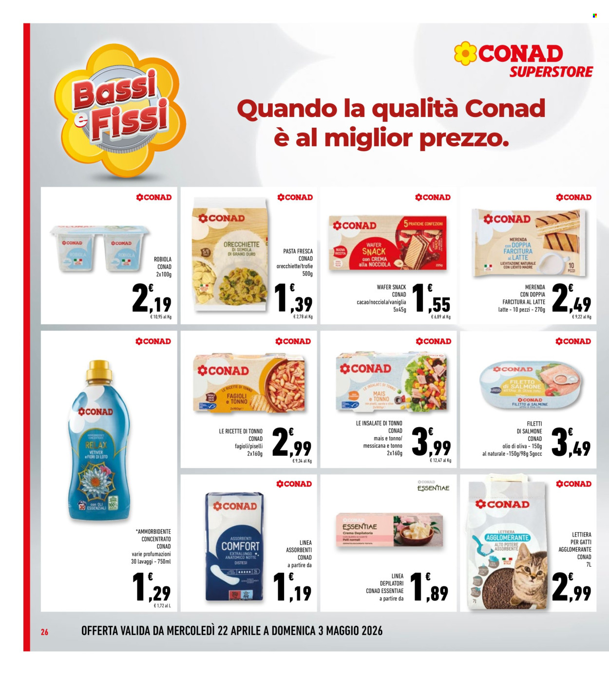 Volantino Conad - 22/4/2026 - 3/5/2026. Pagina 26