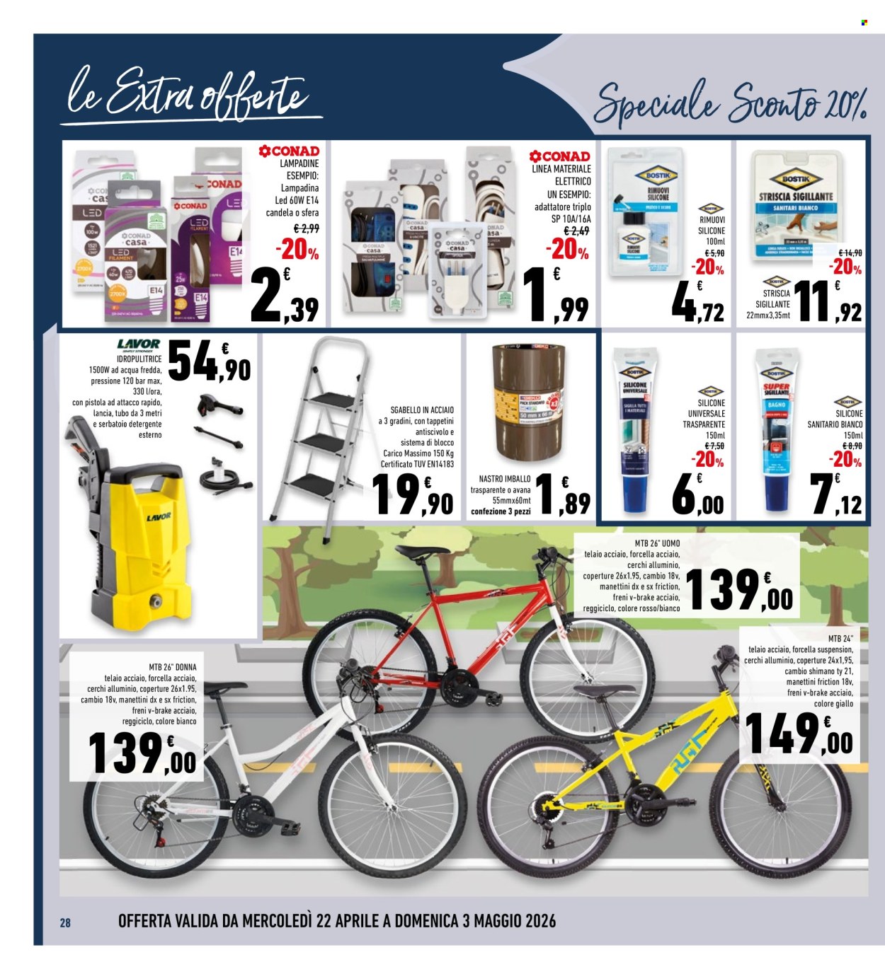 Volantino Conad - 22/4/2026 - 3/5/2026. Pagina 28
