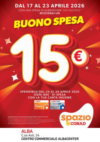 Volantino Spazio Conad - 17/4/2026 - 23/4/2026.