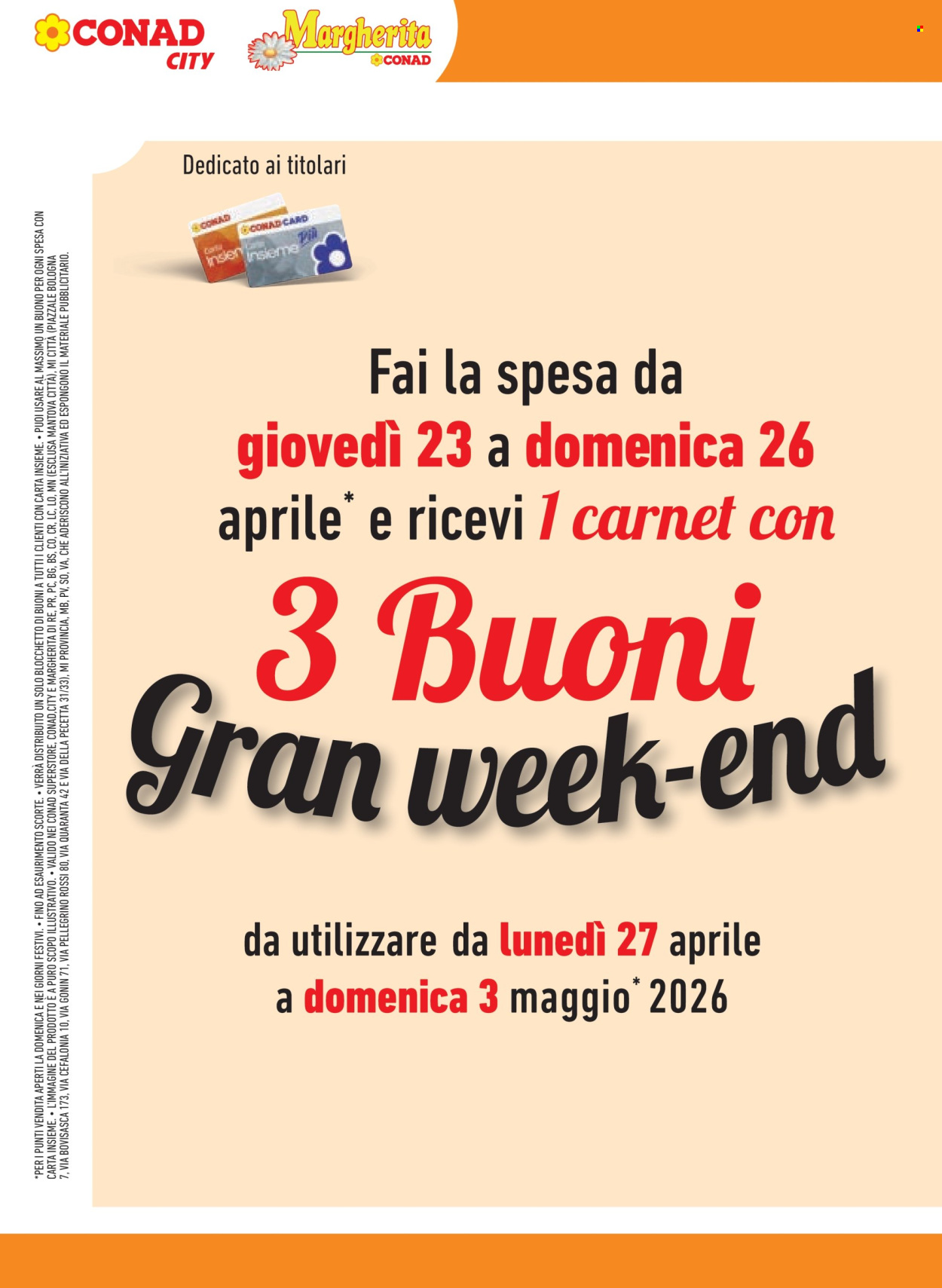Volantino Conad - 22/4/2026 - 5/5/2026. Pagina 14