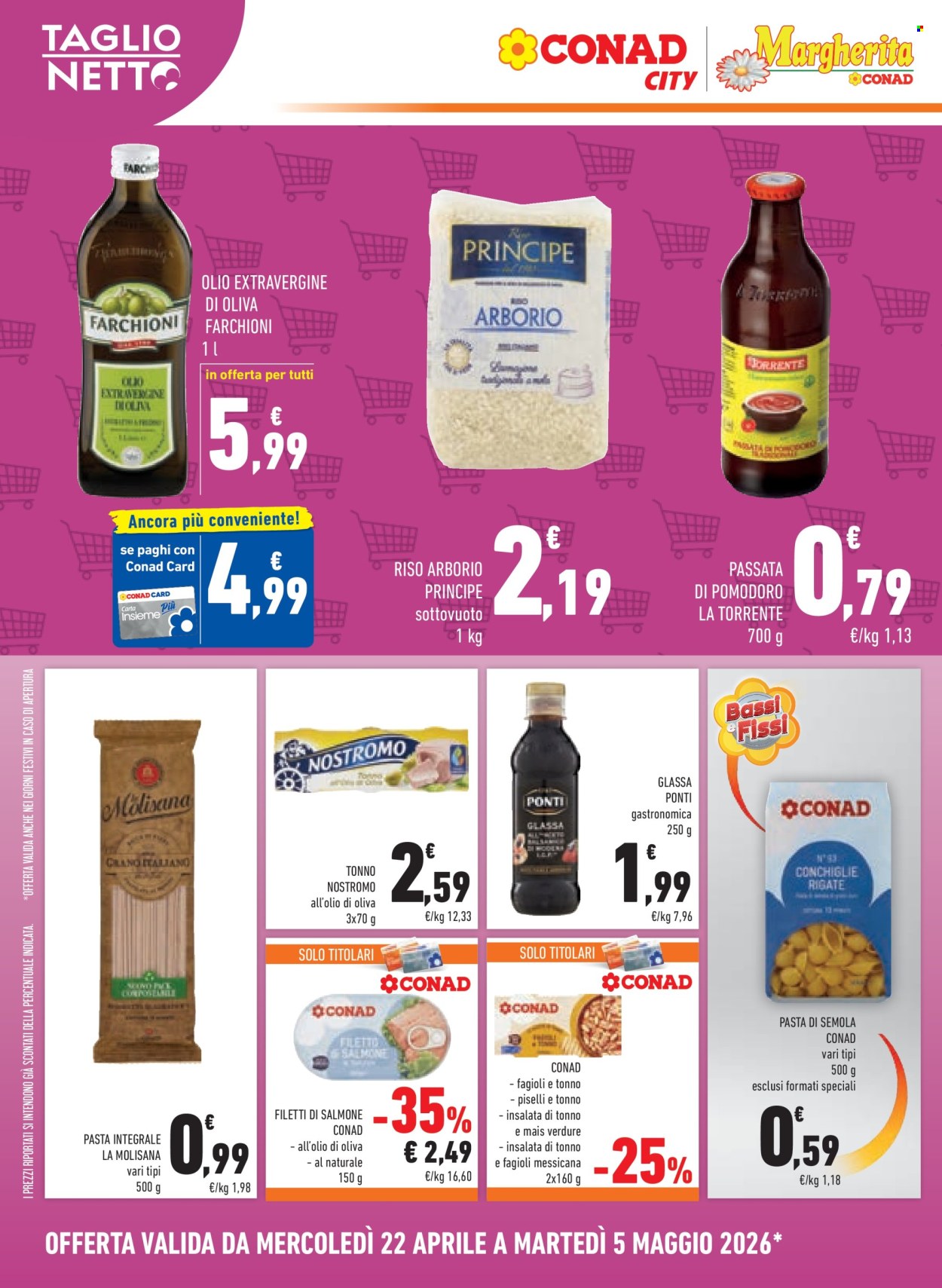 Volantino Margherita Conad - 22/4/2026 - 5/5/2026. Pagina 4