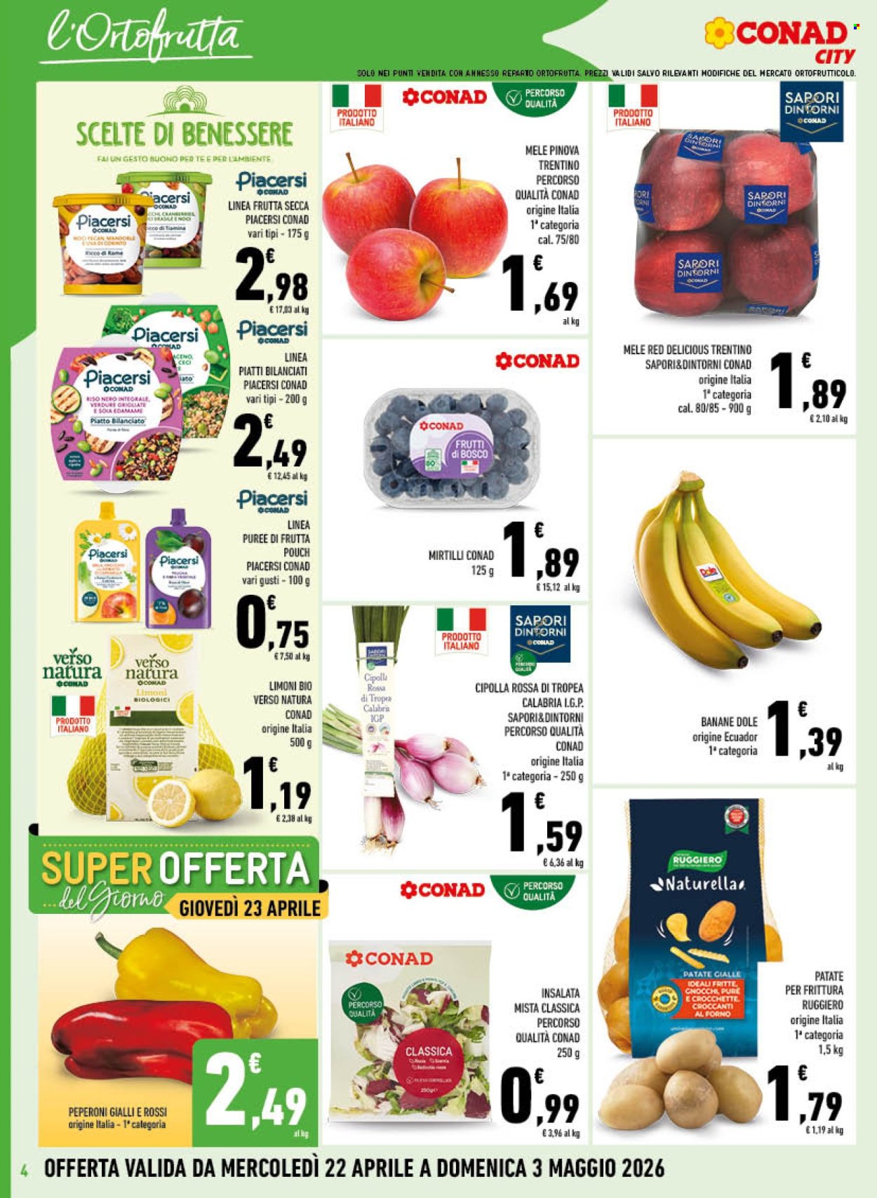 Volantino Conad - 22/4/2026 - 3/5/2026. Pagina 4