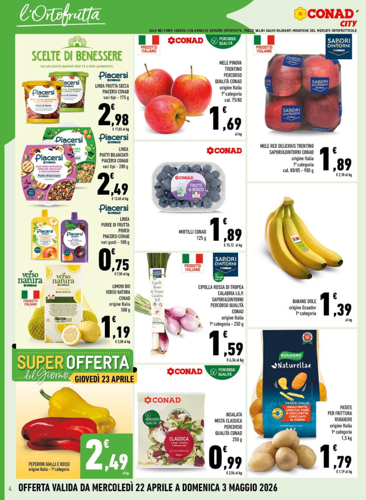 Volantino Conad - 22/4/2026 - 3/5/2026. Pagina 4