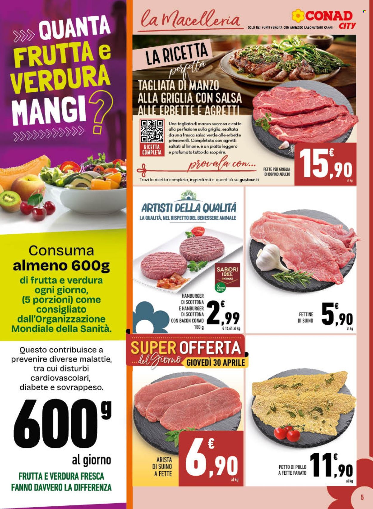 Volantino Conad City - 22/4/2026 - 3/5/2026. Pagina 5